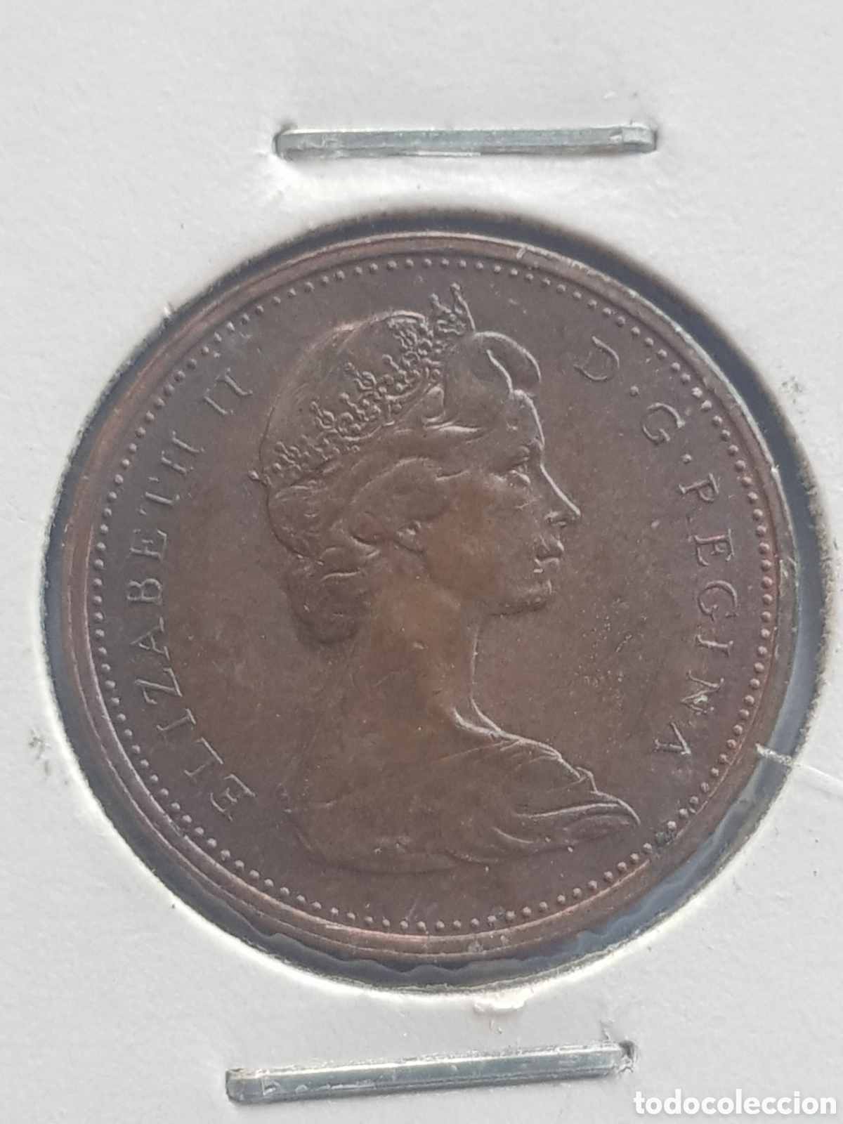 Monedas antiguas de Am&eacute;rica: 1 cent 1973 Canad&aacute; Dollar - Foto 1