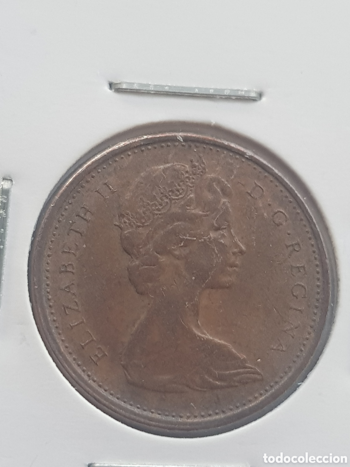 Monedas antiguas de Am&eacute;rica: 1 cent 1974 Canad&aacute; Dollar - Foto 2