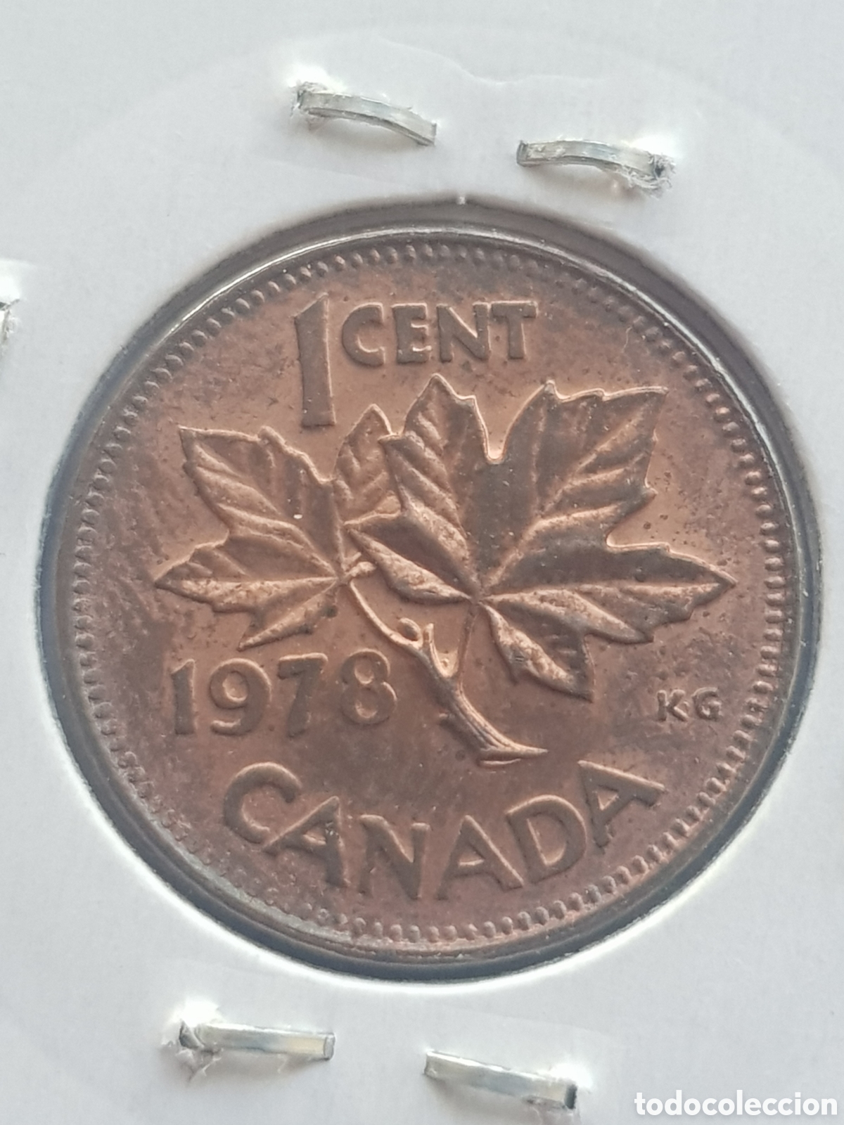 Monedas antiguas de Am&eacute;rica: 1 cent 1978 Canad&aacute; Dollar - Foto 3