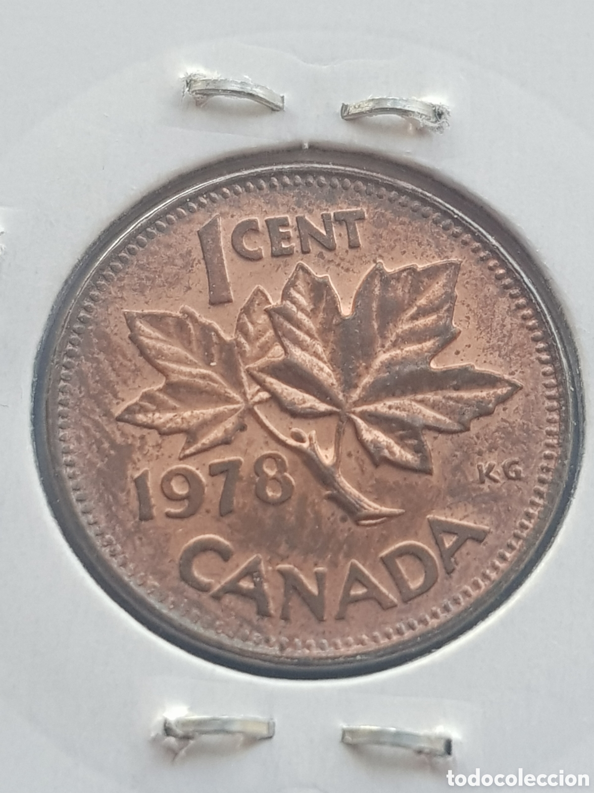 Monedas antiguas de Am&eacute;rica: 1 cent 1978 Canad&aacute; Dollar - Foto 4
