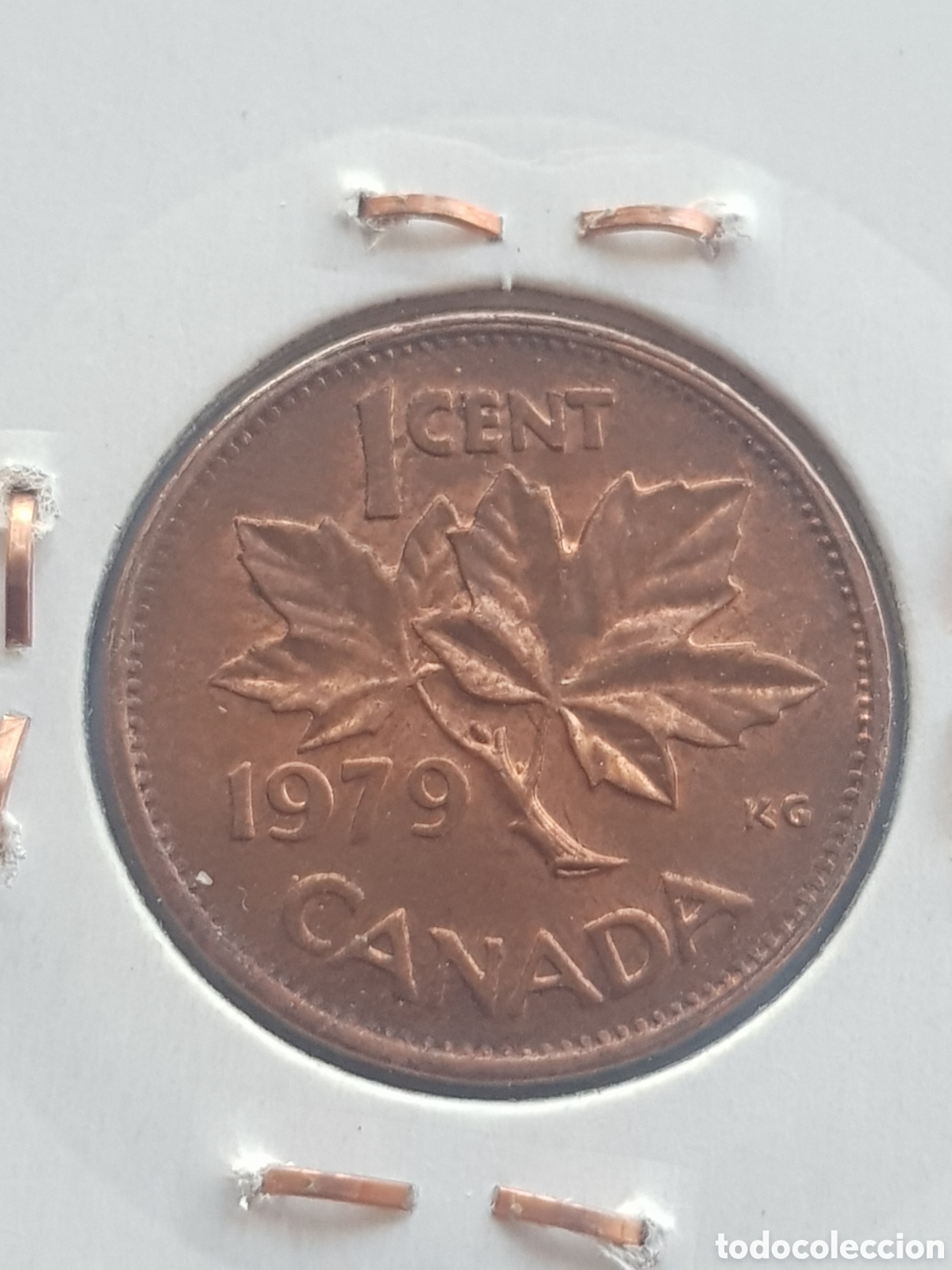 Monedas antiguas de Am&eacute;rica: 1 cent 1979 Canad&aacute; Dollar - Foto 3