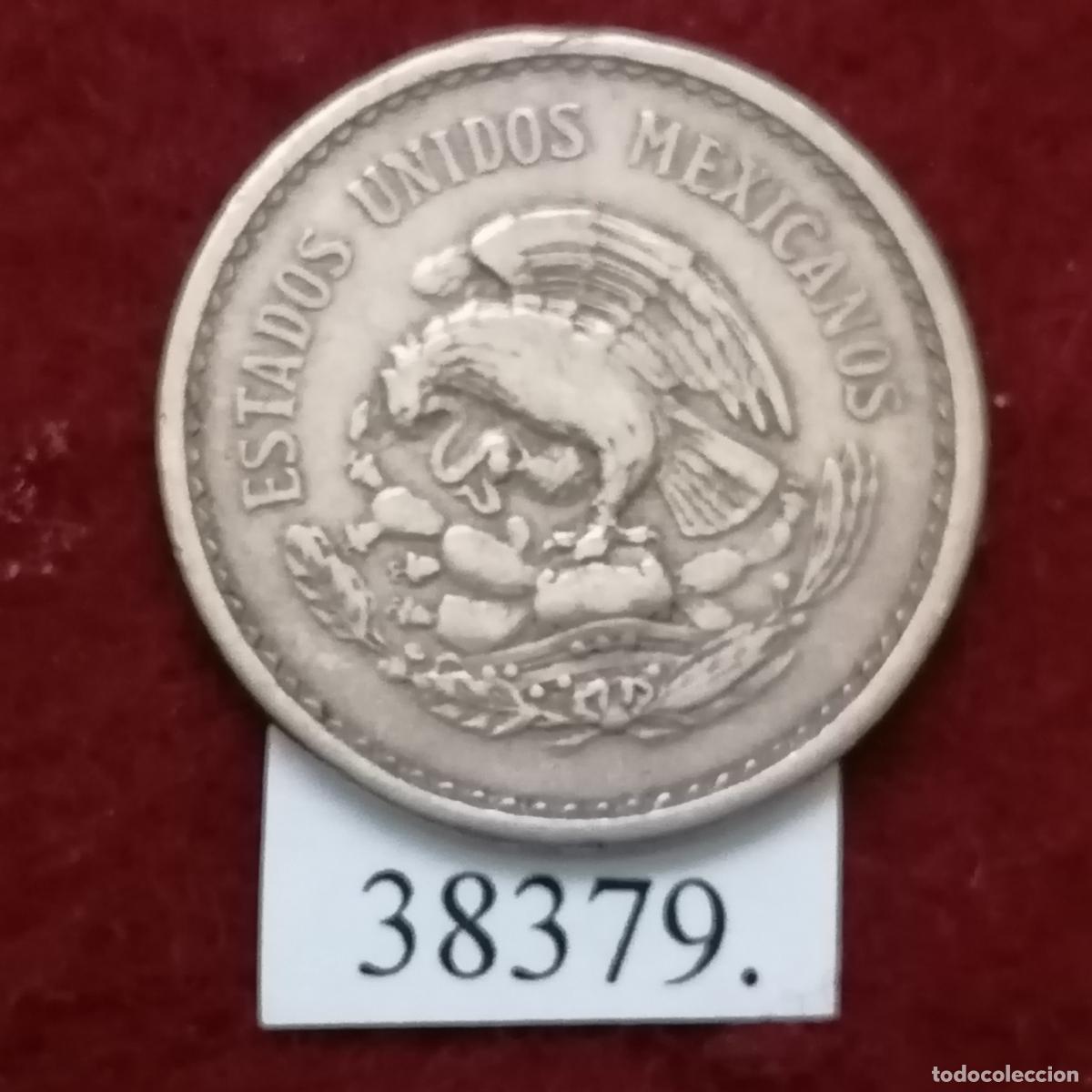 Monedas antiguas de Am&eacute;rica: M&eacute;xico 10 centavos 1946, centimos - Foto 2