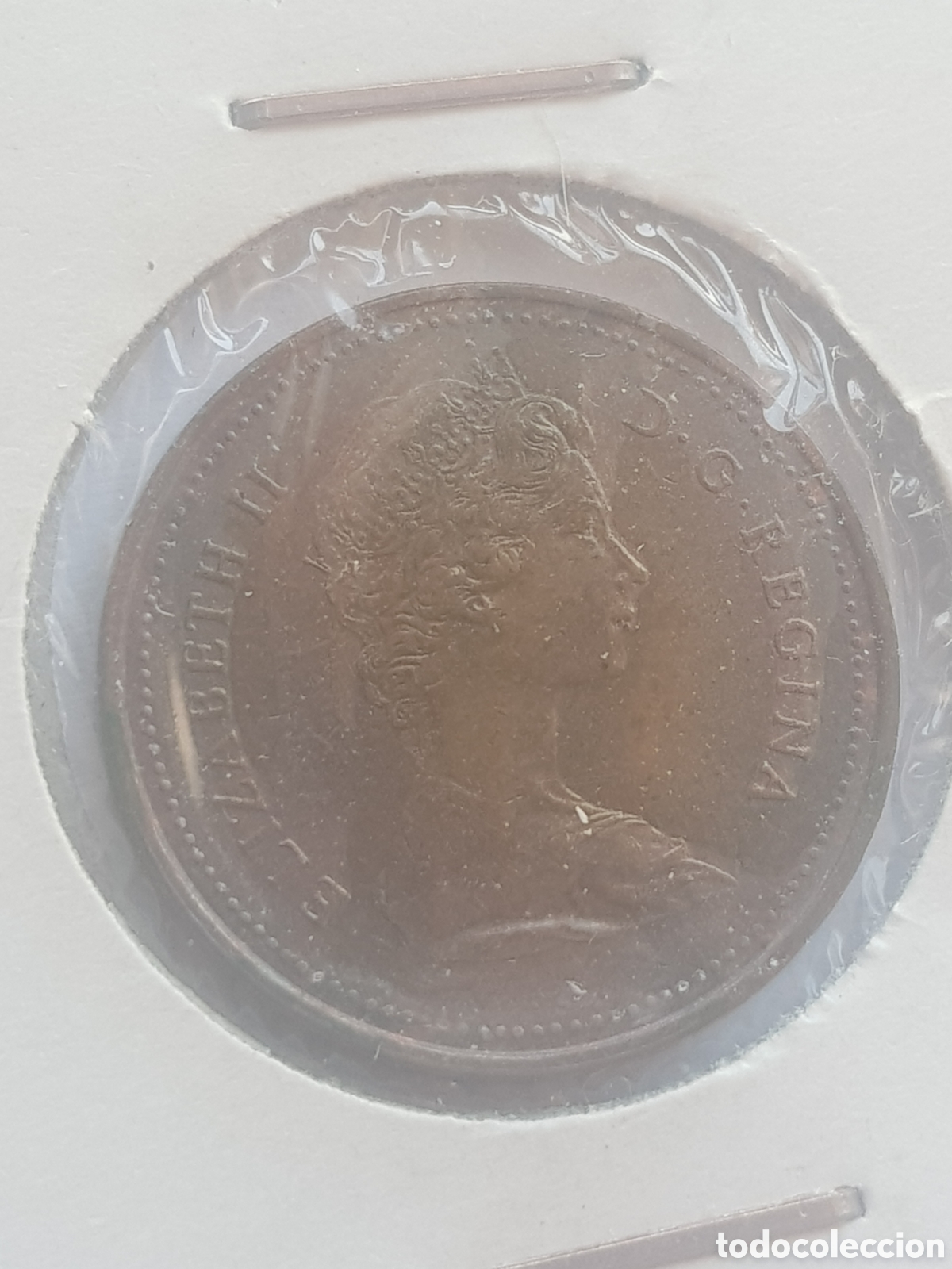 Monedas antiguas de Am&eacute;rica: 1 cent 1980 Canad&aacute; Dollar - Foto 2