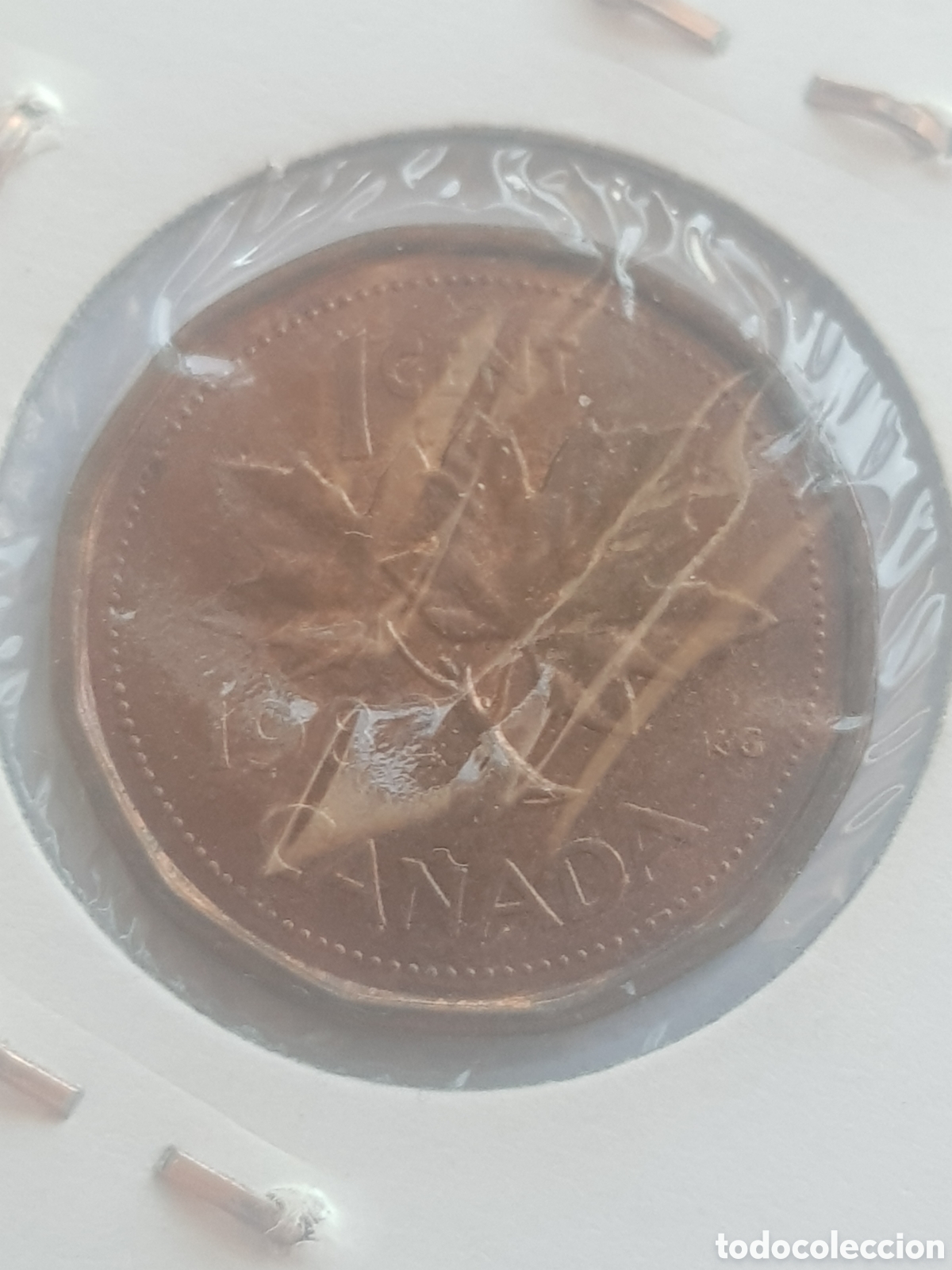 Monedas antiguas de Am&eacute;rica: 1 cent 1982 Canad&aacute; Dollar - Foto 3
