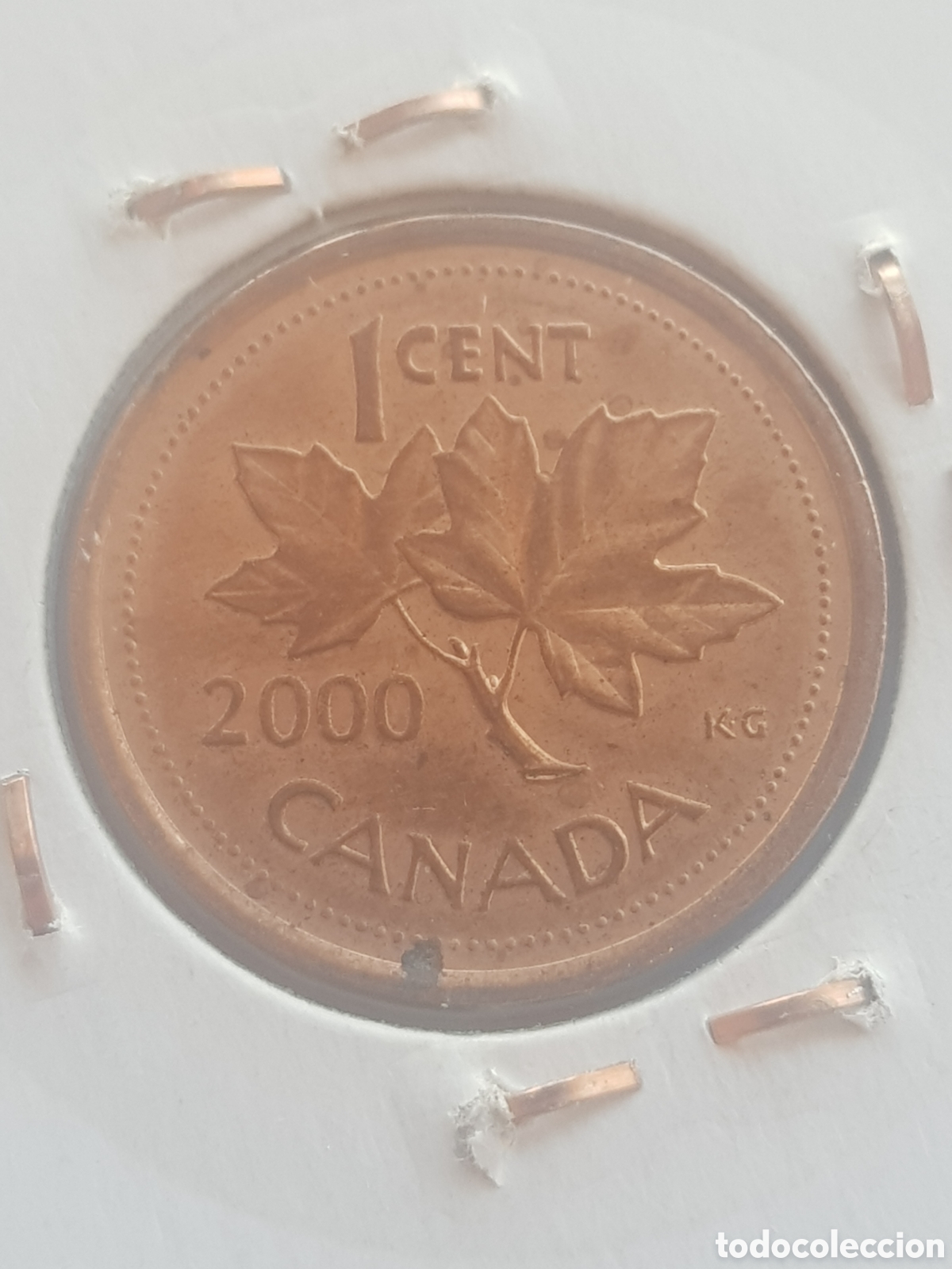 Monedas antiguas de Am&eacute;rica: 1 cent 2000 Canad&aacute; Dollar - Foto 3