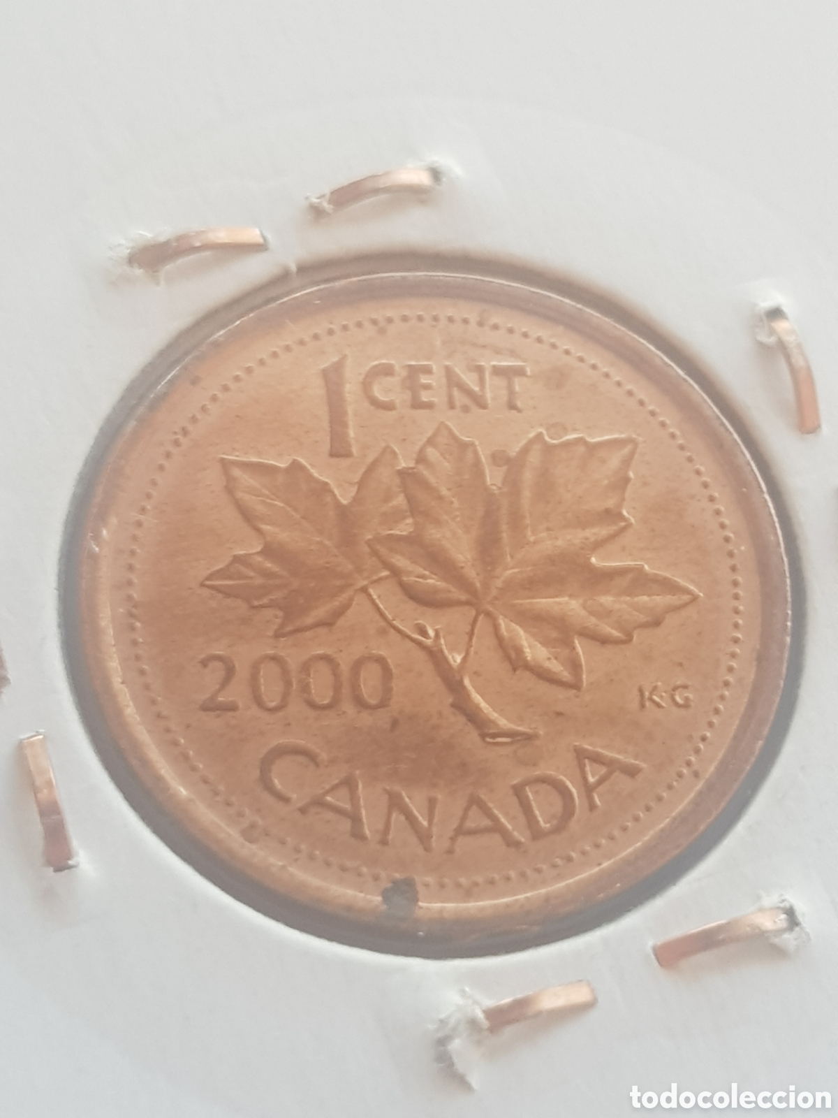Monedas antiguas de Am&eacute;rica: 1 cent 2000 Canad&aacute; Dollar - Foto 4