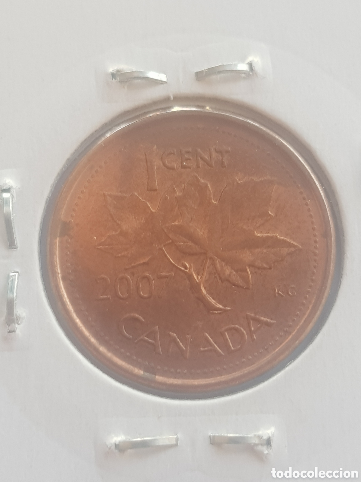 Monedas antiguas de Am&eacute;rica: 1 cent 2007 Canad&aacute; Dollar - Foto 2