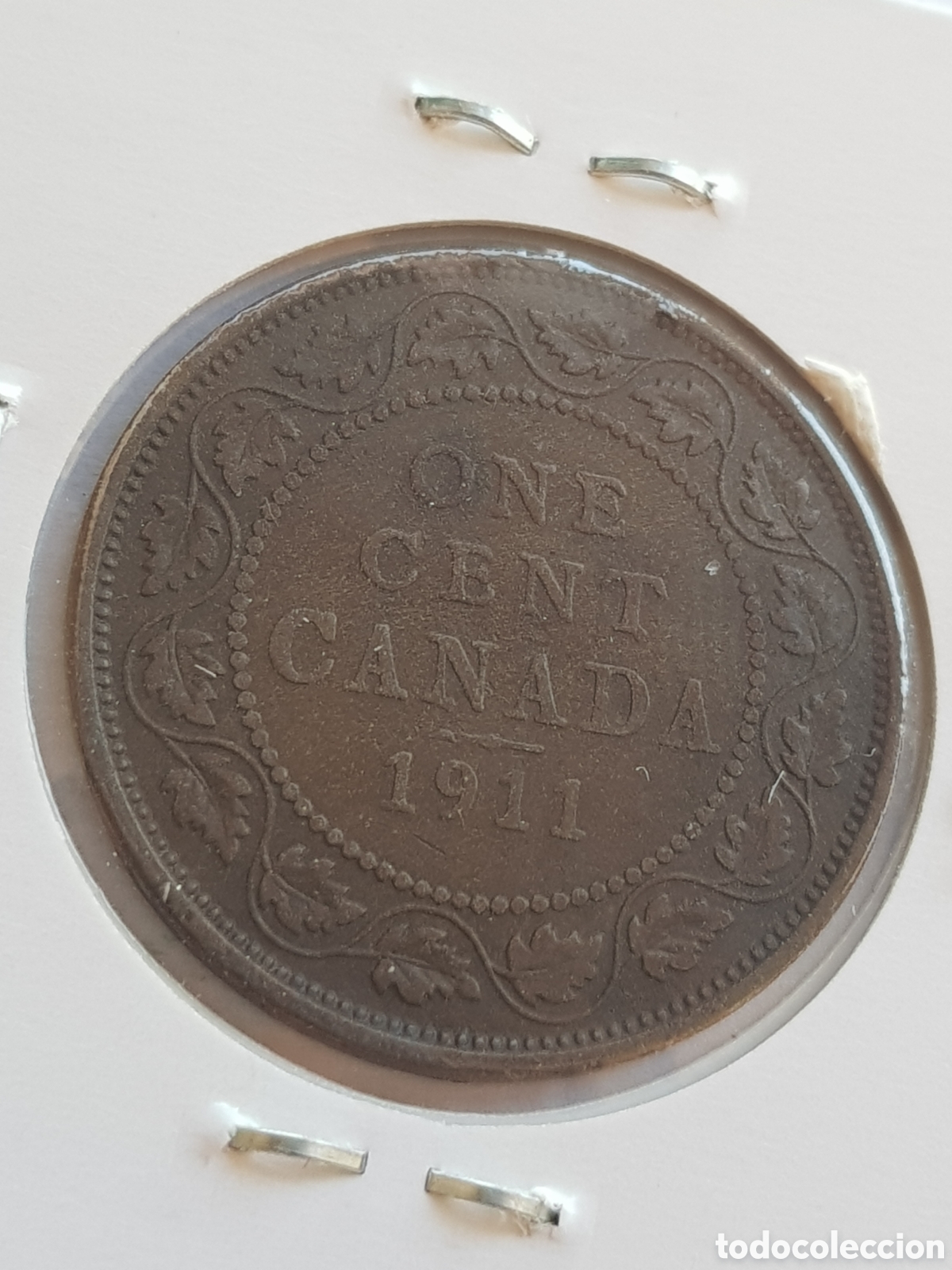 Monedas antiguas de Am&eacute;rica: 1 cent 1911 Canad&aacute; Dollar - Foto 5