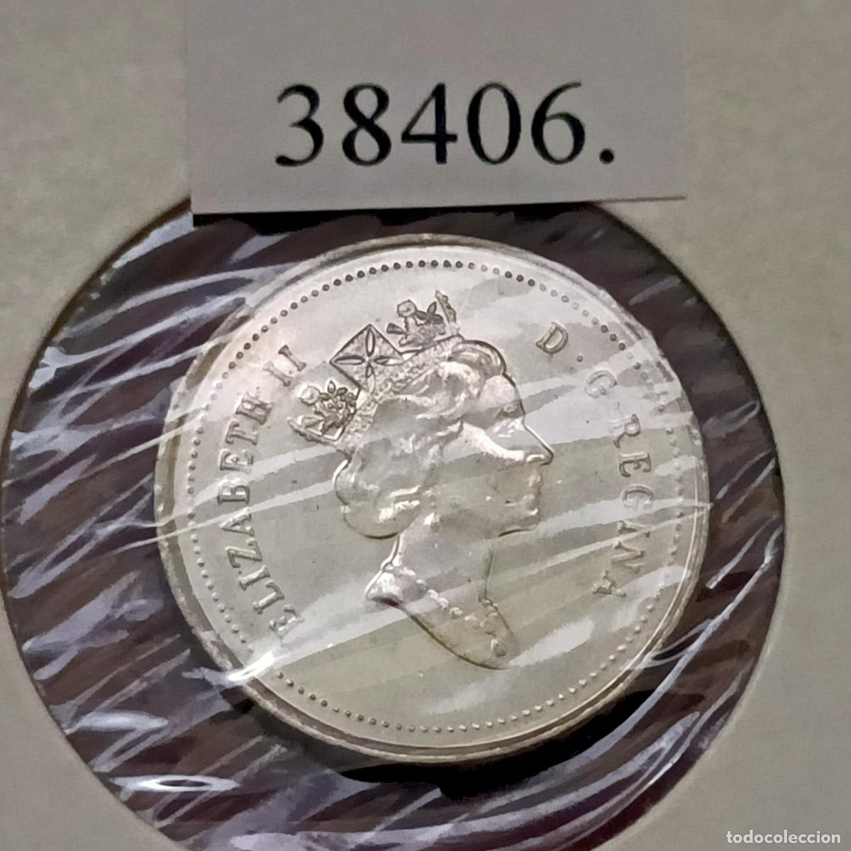 Monedas antiguas de Am&eacute;rica: Canad&aacute; 10 centimos 1995 - Foto 2