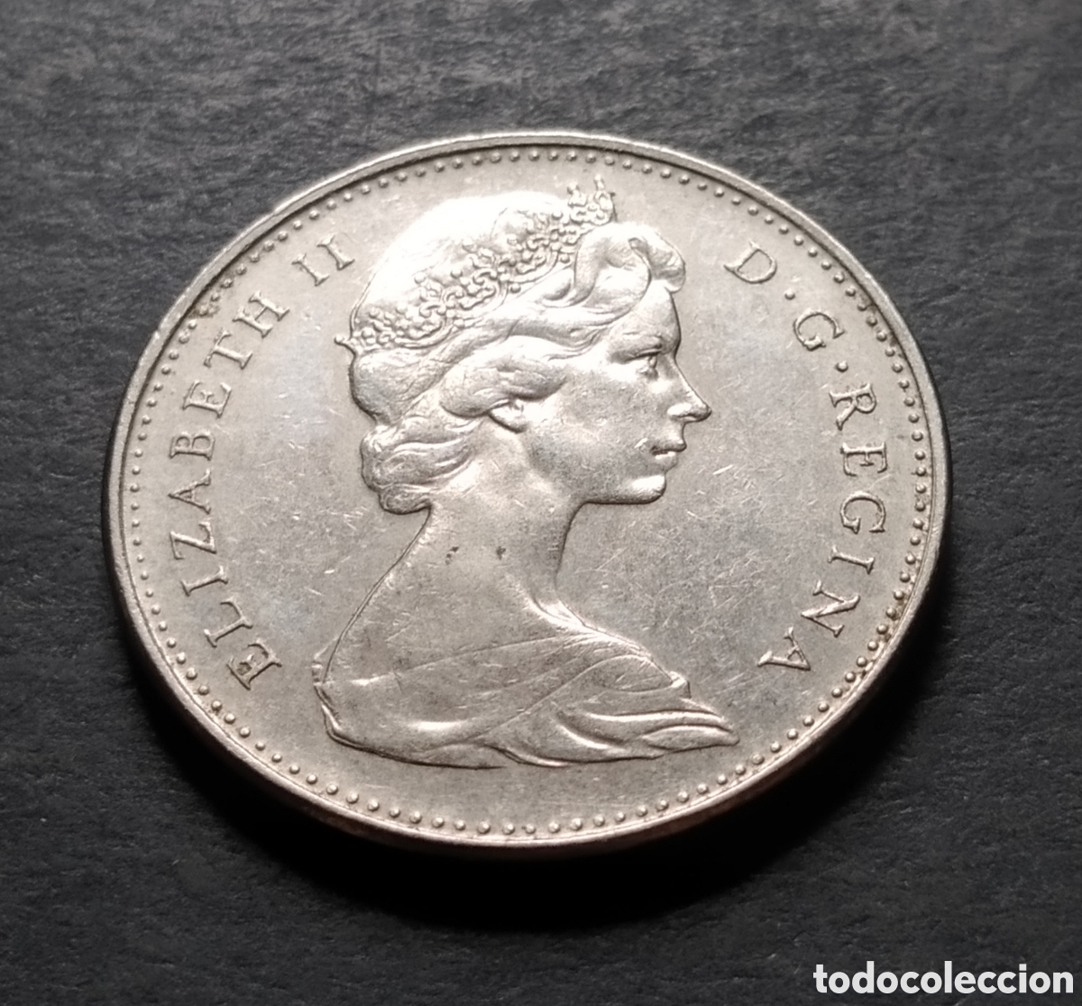 Monedas antiguas de Am&eacute;rica: MONEDA - CANADA 5 CENTS 1975 - Foto 4