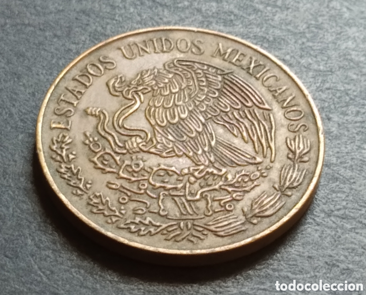 Monedas antiguas de Am&eacute;rica: MONEDA - MEXICO 5 CENTAVOS 1975 - Foto 4