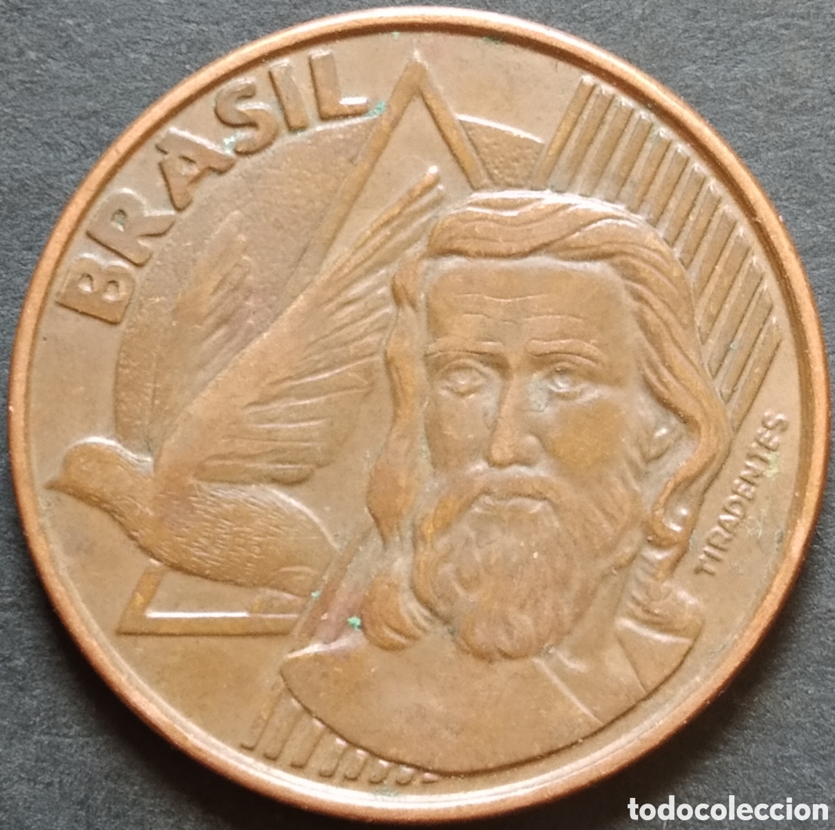 Monedas antiguas de Am&eacute;rica: MONEDA - BRASIL 5 CENTAVOS 2005 - Foto 2