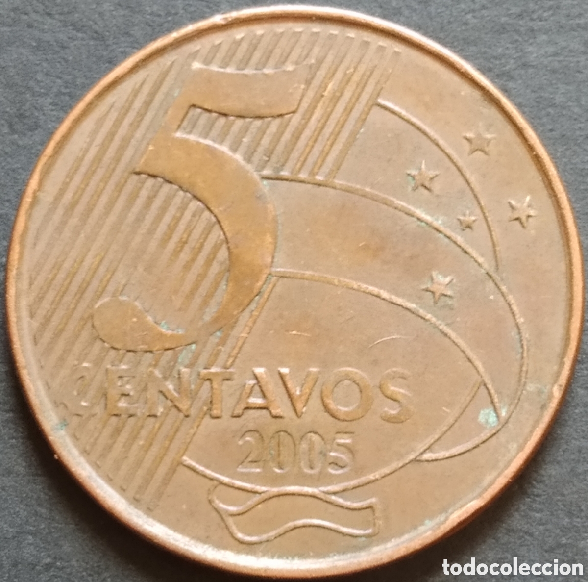 Monedas antiguas de Am&eacute;rica: MONEDA - BRASIL 5 CENTAVOS 2005 - Foto 1