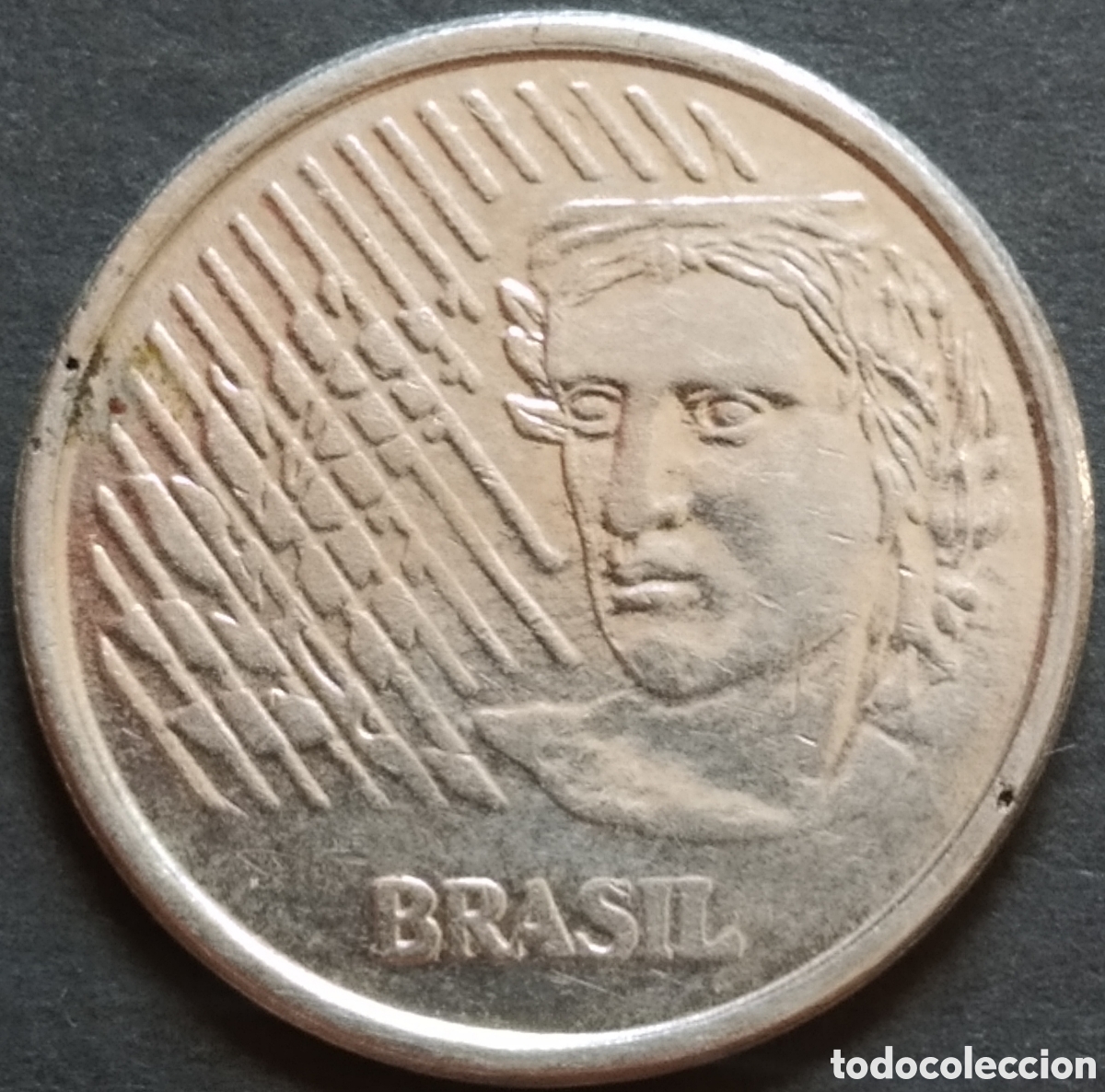 Monedas antiguas de Am&eacute;rica: MONEDA - BRASIL 10 CENTAVOS 1997 - Foto 2