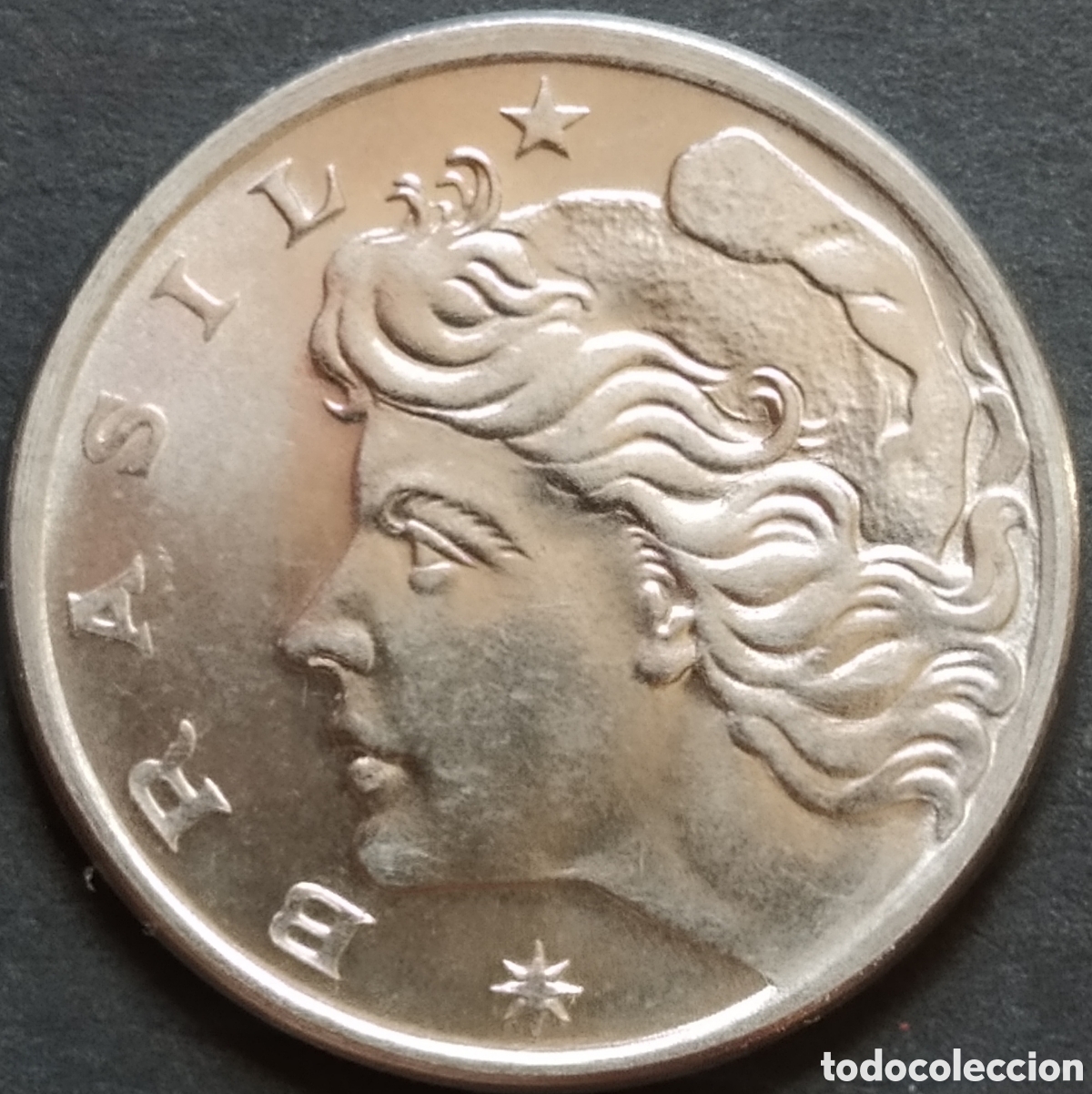 Monedas antiguas de Am&eacute;rica: MONEDA - BRASIL 10 CENTAVOS 1975 - Foto 2
