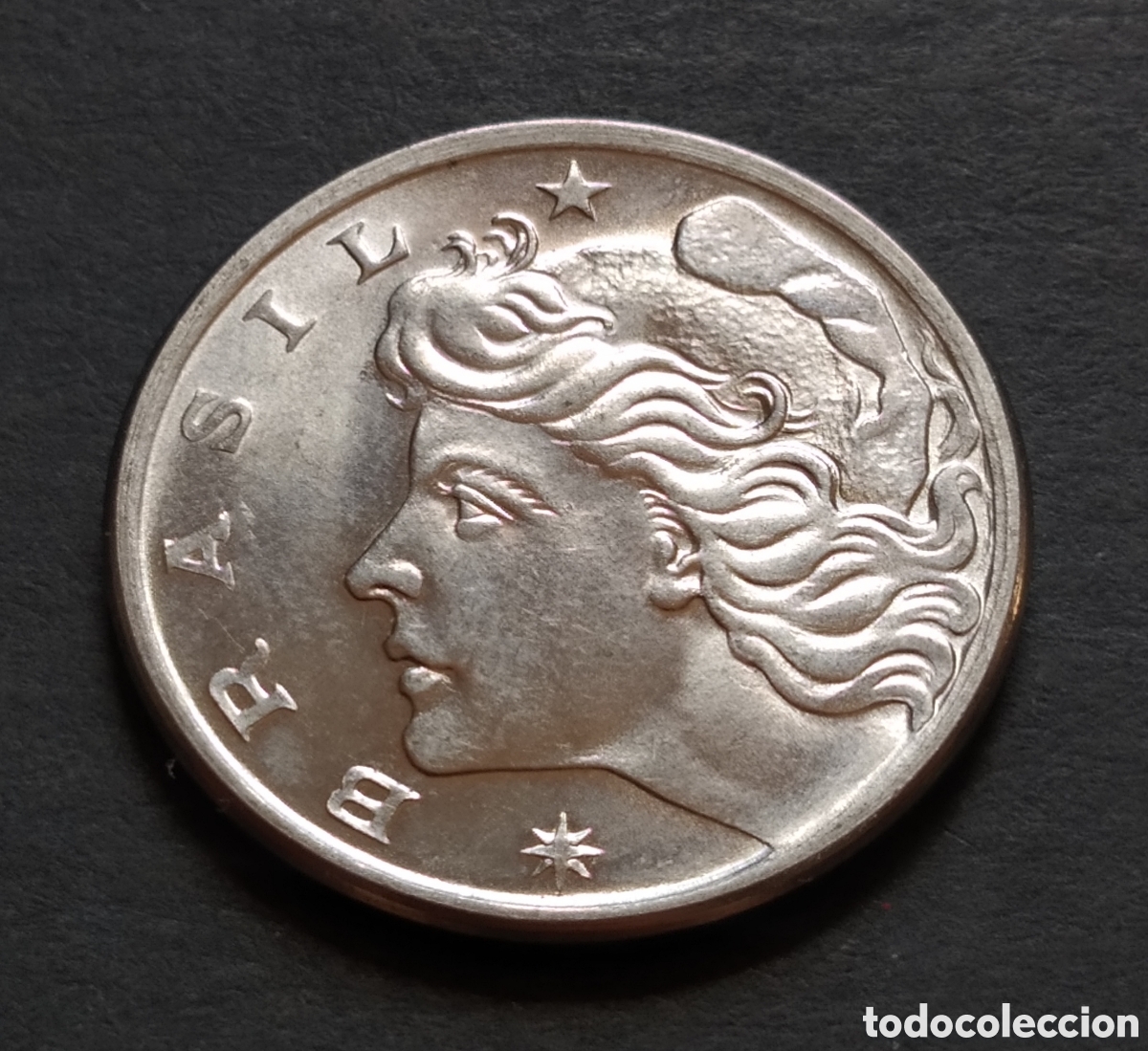 Monedas antiguas de Am&eacute;rica: MONEDA - BRASIL 10 CENTAVOS 1975 - Foto 4