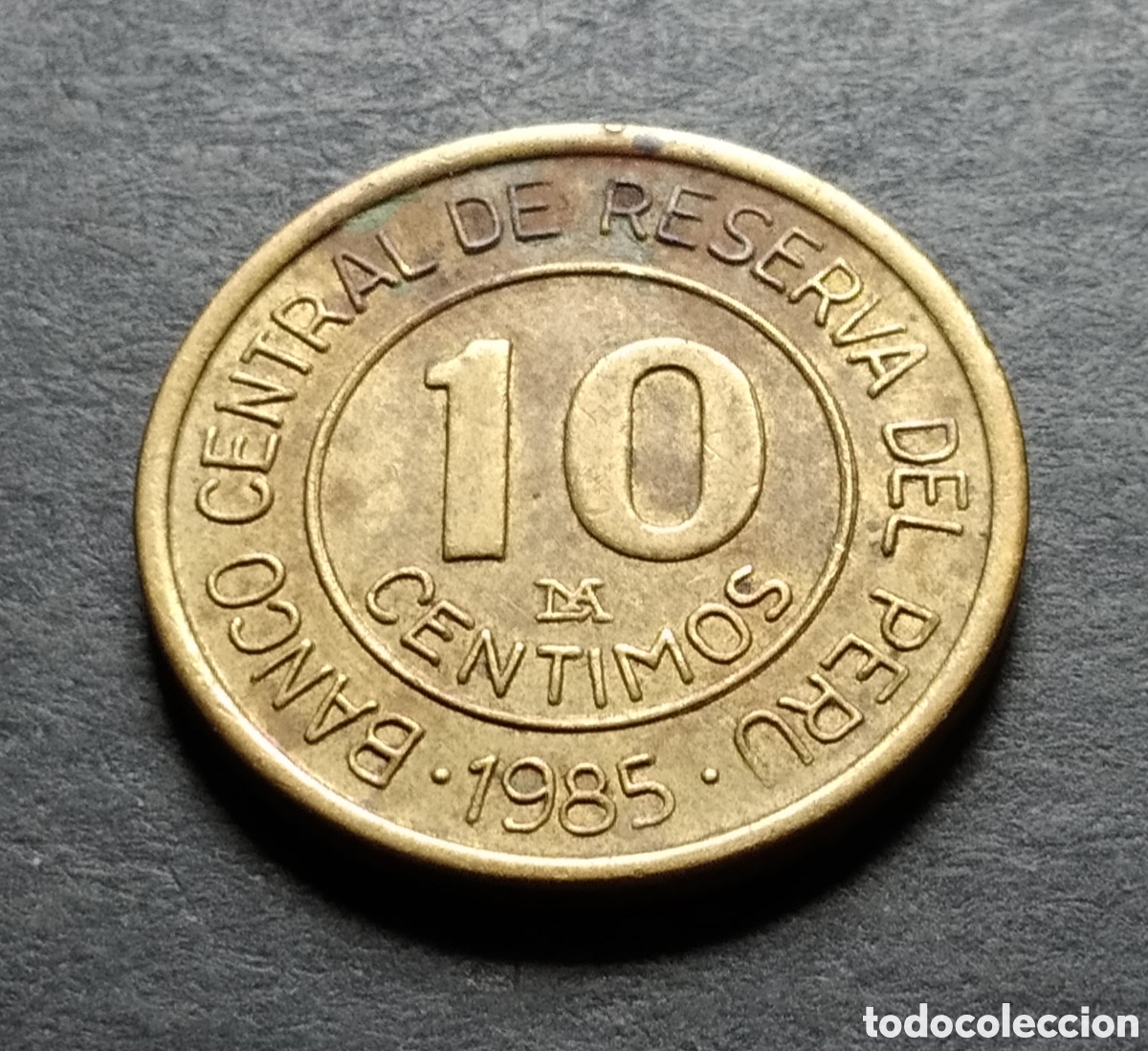 Monedas antiguas de Am&eacute;rica: MONEDA - PER&Uacute; 10 CENTIMOS 1985 - Foto 3