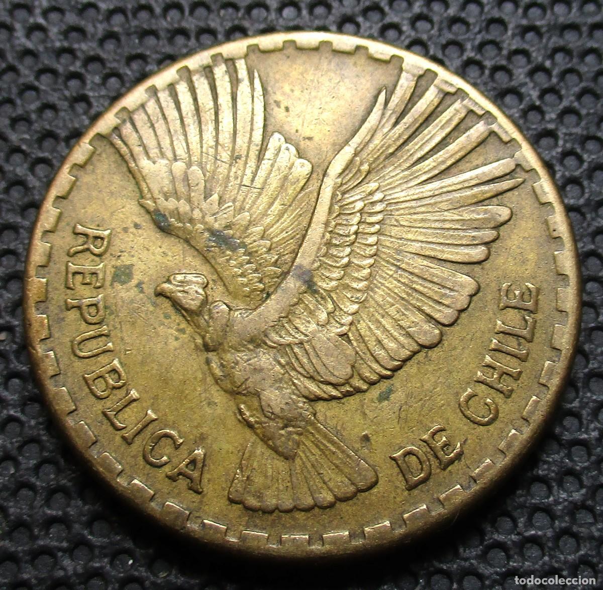 Monedas antiguas de Am&eacute;rica: CHILE 10 CENTESIMOS 1966 (MI-199) - Foto 1