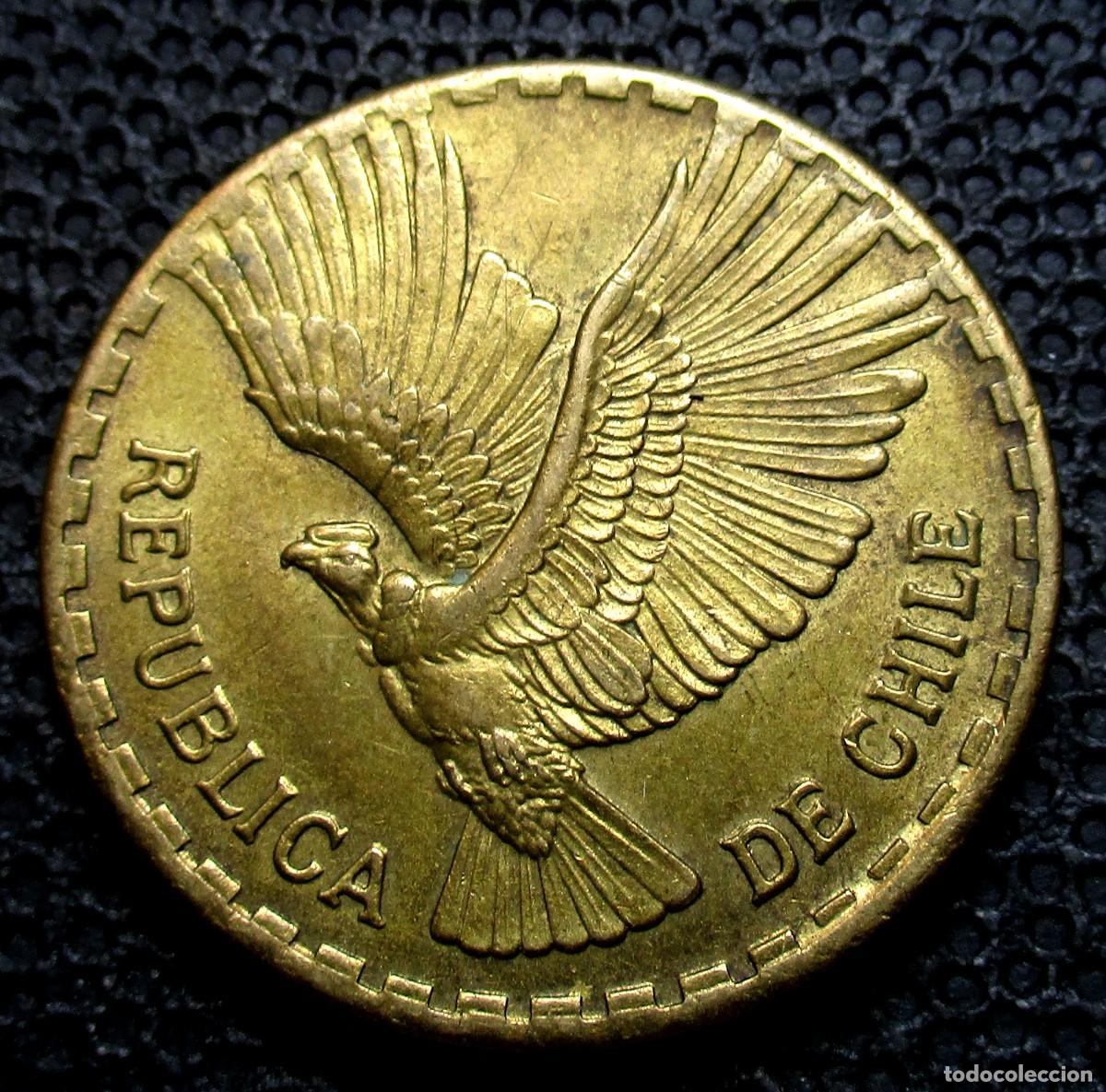 Monedas antiguas de Am&eacute;rica: CHILE 10 CENTESIMOS 1966 (MI-200) - Foto 1