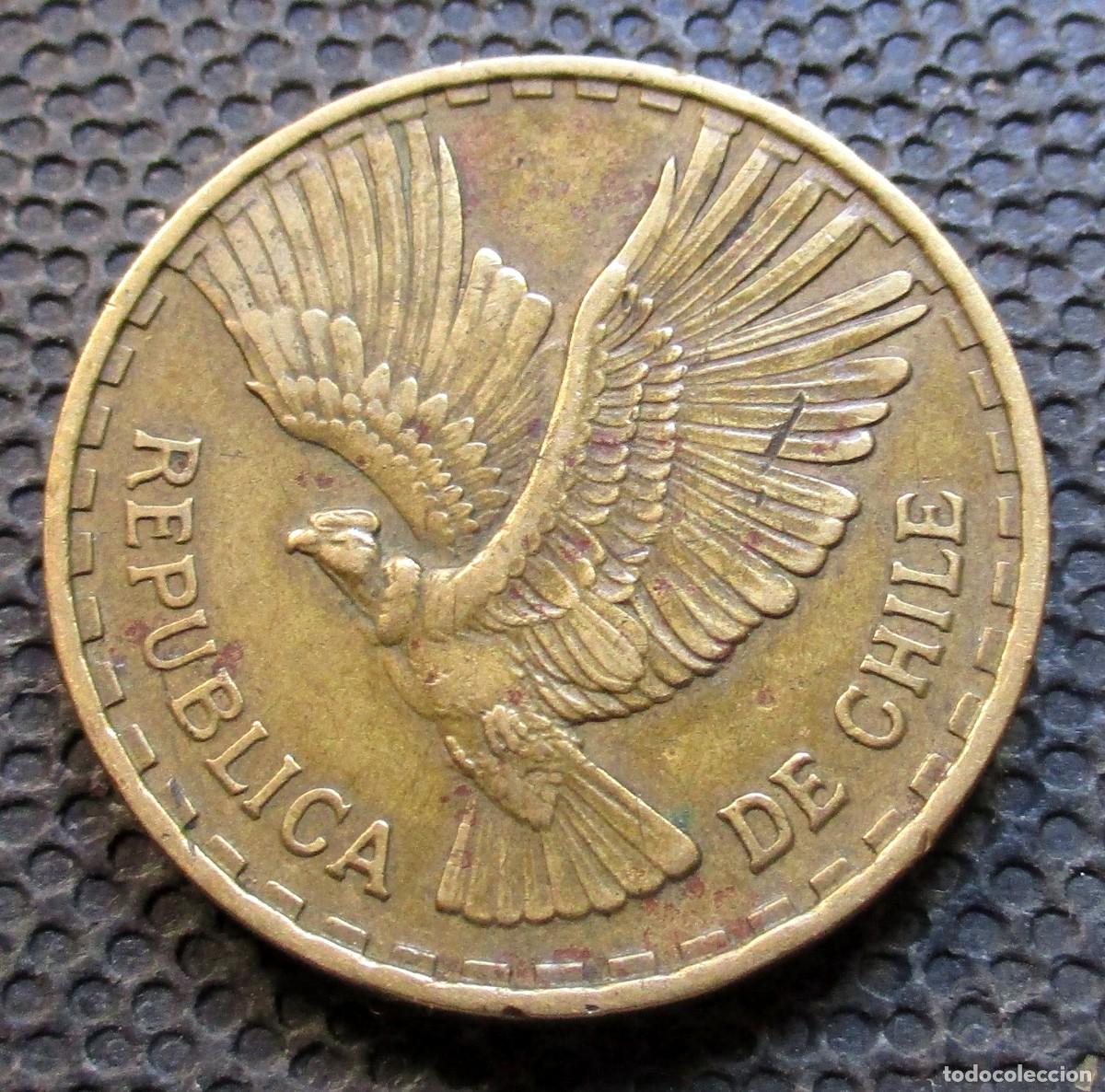 Monedas antiguas de Am&eacute;rica: CHILE 10 CENTESIMOS 1963 - (MI-208) - Foto 1