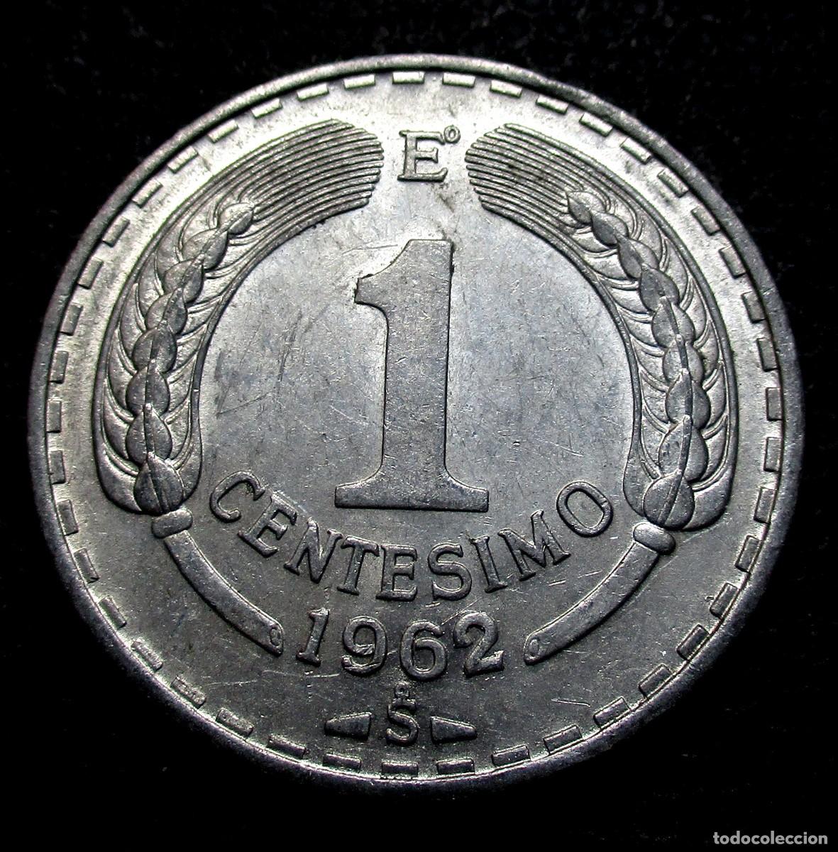 Monedas antiguas de Am&eacute;rica: CHILE 1 CENTESIMO 1962 -SIN CIRCULAR- (MI-193) - Foto 2