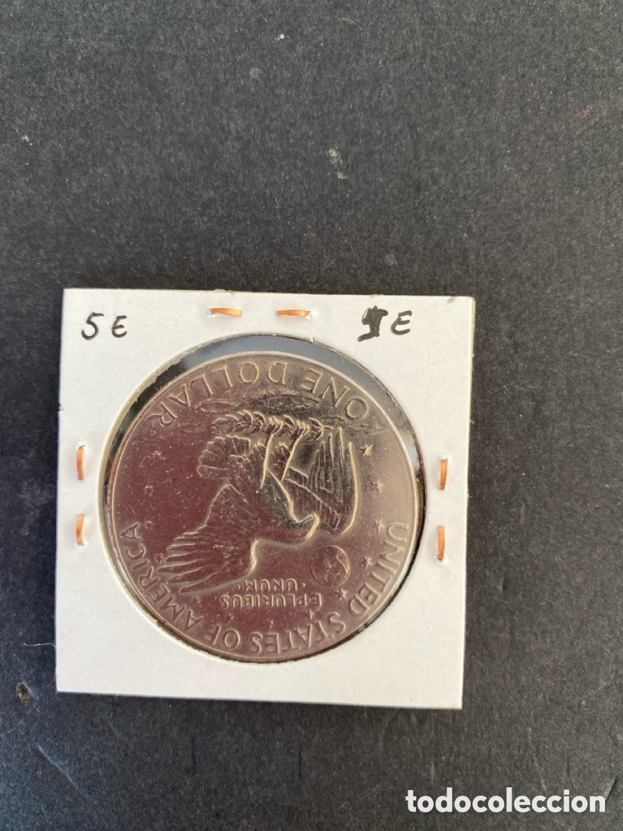 Monedas antiguas de Am&eacute;rica: Moneda de U.S.A 1 dollar - Foto 2