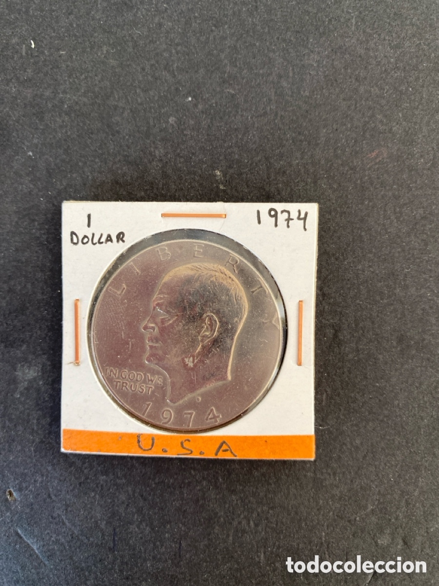 Monedas antiguas de Am&eacute;rica: Moneda de U.S.A 1 dollar - Foto 1