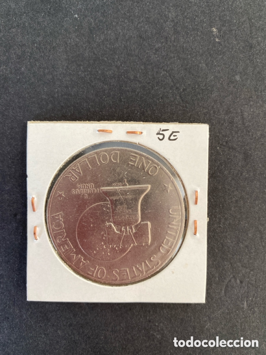 Monedas antiguas de Am&eacute;rica: Moneda de U.S.A 1 dollar - Foto 2