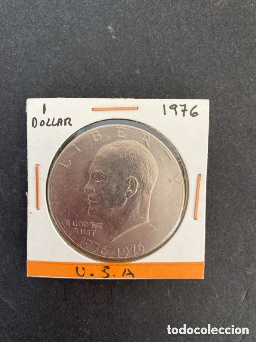 Monedas antiguas de Am&eacute;rica: Moneda de U.S.A 1 dollar - Foto 1