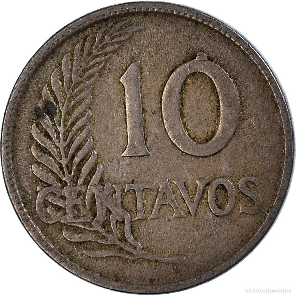 Monedas antiguas de Am&eacute;rica: [#941991] Moneda, Per&uacute;, 10 Centavos, 1921 - Foto 2