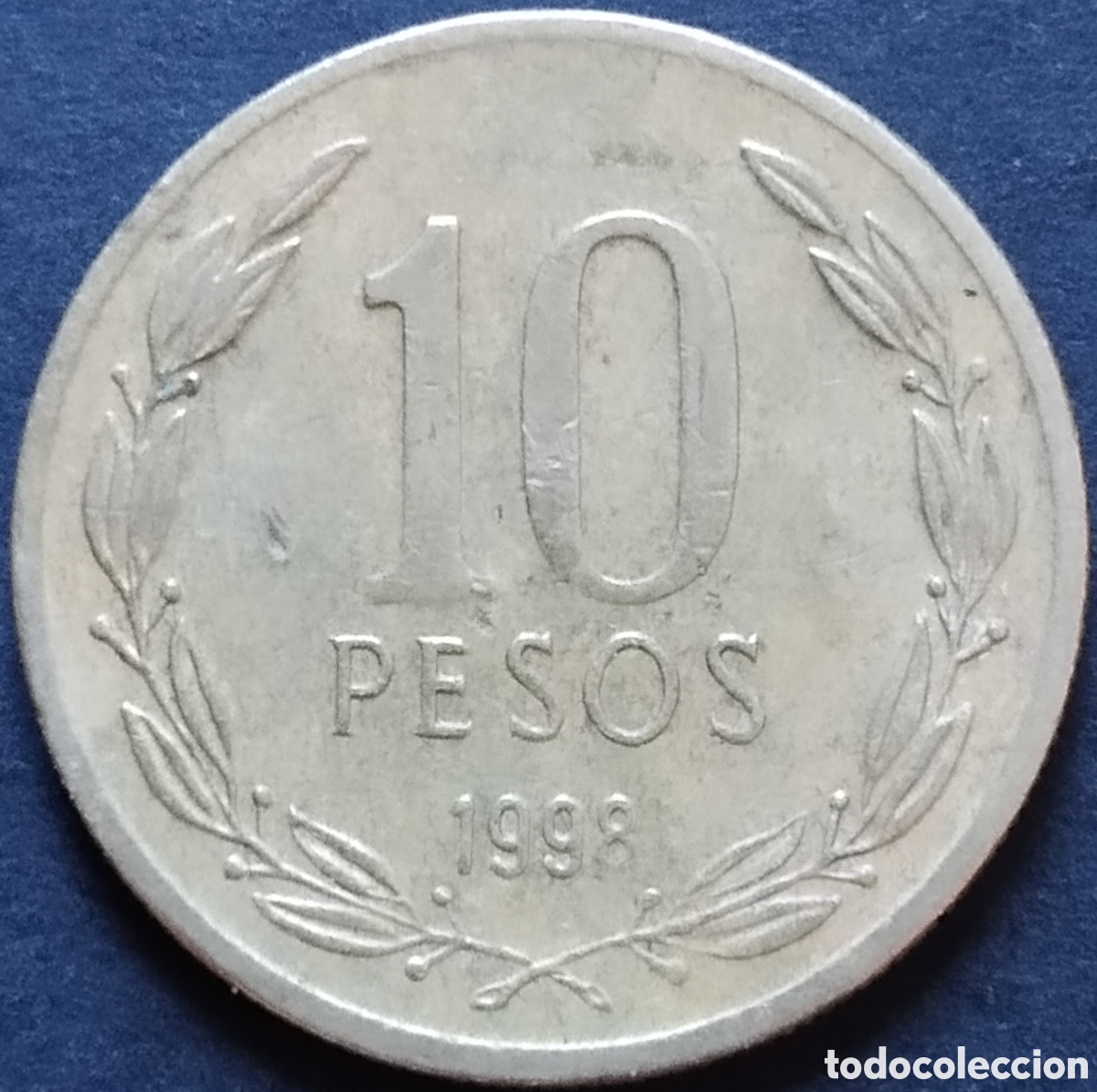 Monedas antiguas de Am&eacute;rica: MONEDA - CHILE 10 PESOS 1998 - Foto 1