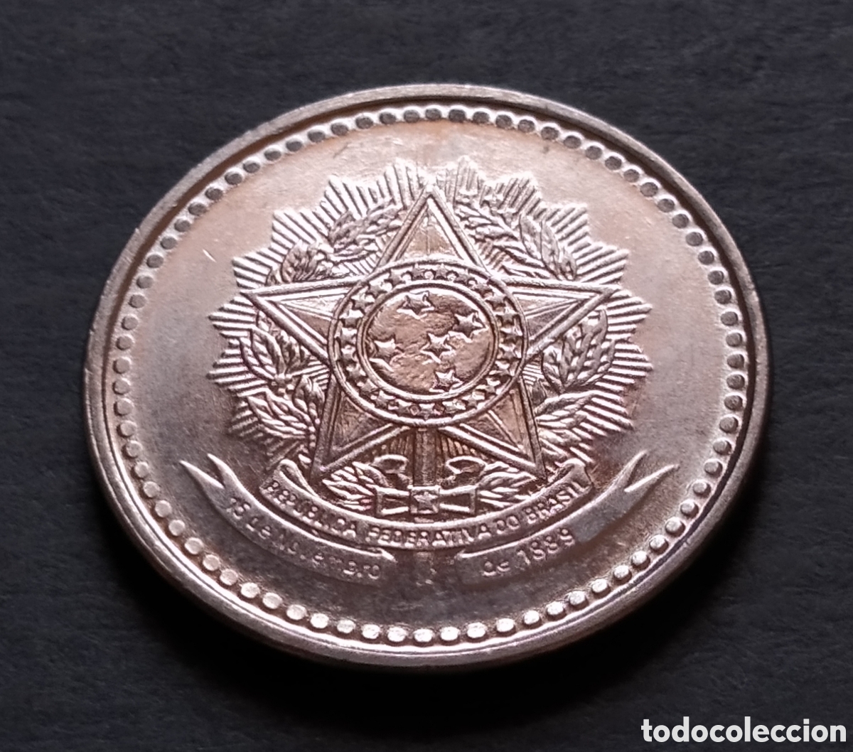 Monedas antiguas de Am&eacute;rica: MONEDA - BRASIL 50 CENTAVOS 1987 - Foto 4