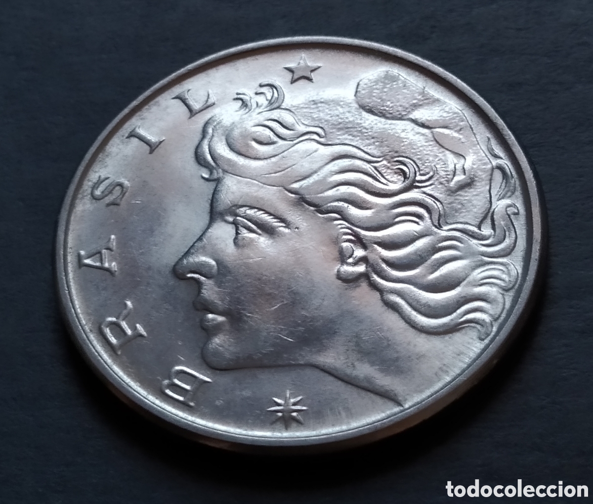 Monedas antiguas de Am&eacute;rica: MONEDA - BRASIL 50 CENTAVOS 1979 - Foto 4