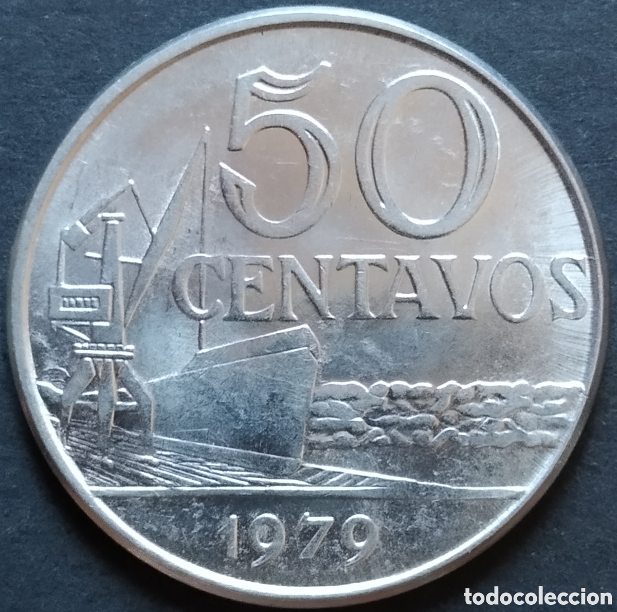 Monedas antiguas de Am&eacute;rica: MONEDA - BRASIL 50 CENTAVOS 1979 - Foto 1