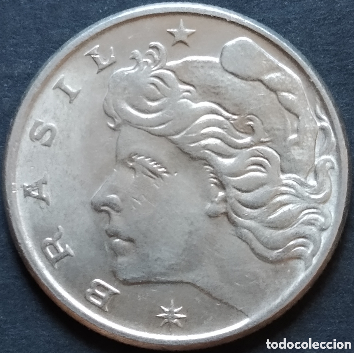 Monedas antiguas de Am&eacute;rica: MONEDA - BRASIL 10 CENTAVOS 1970 - Foto 2