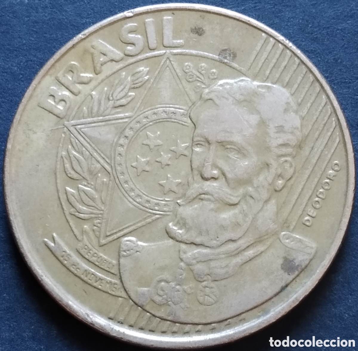Monedas antiguas de Am&eacute;rica: MONEDA - BRASIL 25 CENTAVOS 2001 - Foto 2