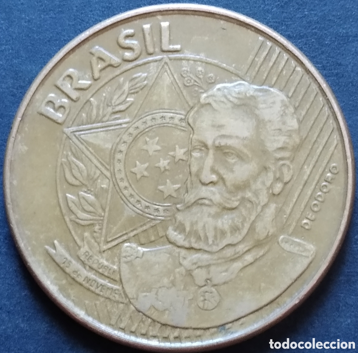 Monedas antiguas de Am&eacute;rica: MONEDA - BRASIL 25 CENTAVOS 2003 - Foto 2