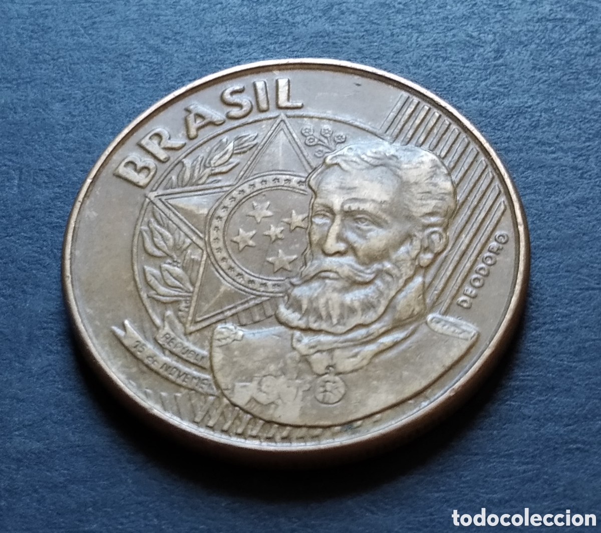Monedas antiguas de Am&eacute;rica: MONEDA - BRASIL 25 CENTAVOS 2003 - Foto 4
