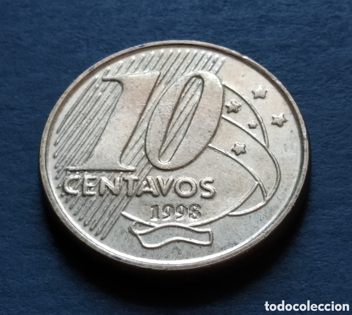 Monedas antiguas de Am&eacute;rica: MONEDA - BRASIL 10 CENTAVOS 1998 - Foto 3