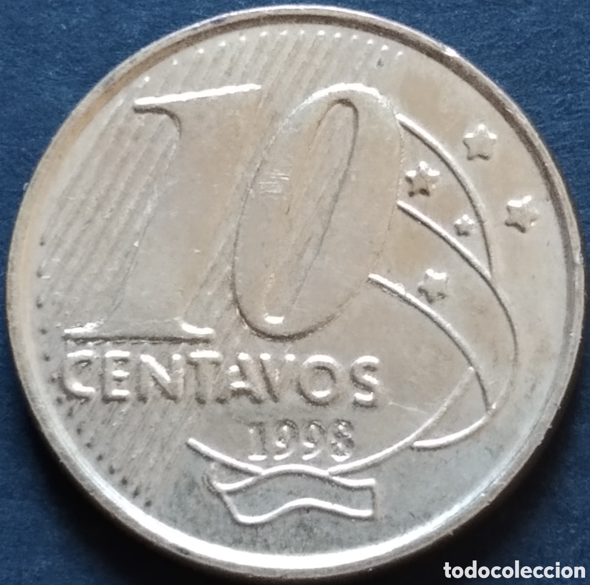 Monedas antiguas de Am&eacute;rica: MONEDA - BRASIL 10 CENTAVOS 1998 - Foto 1