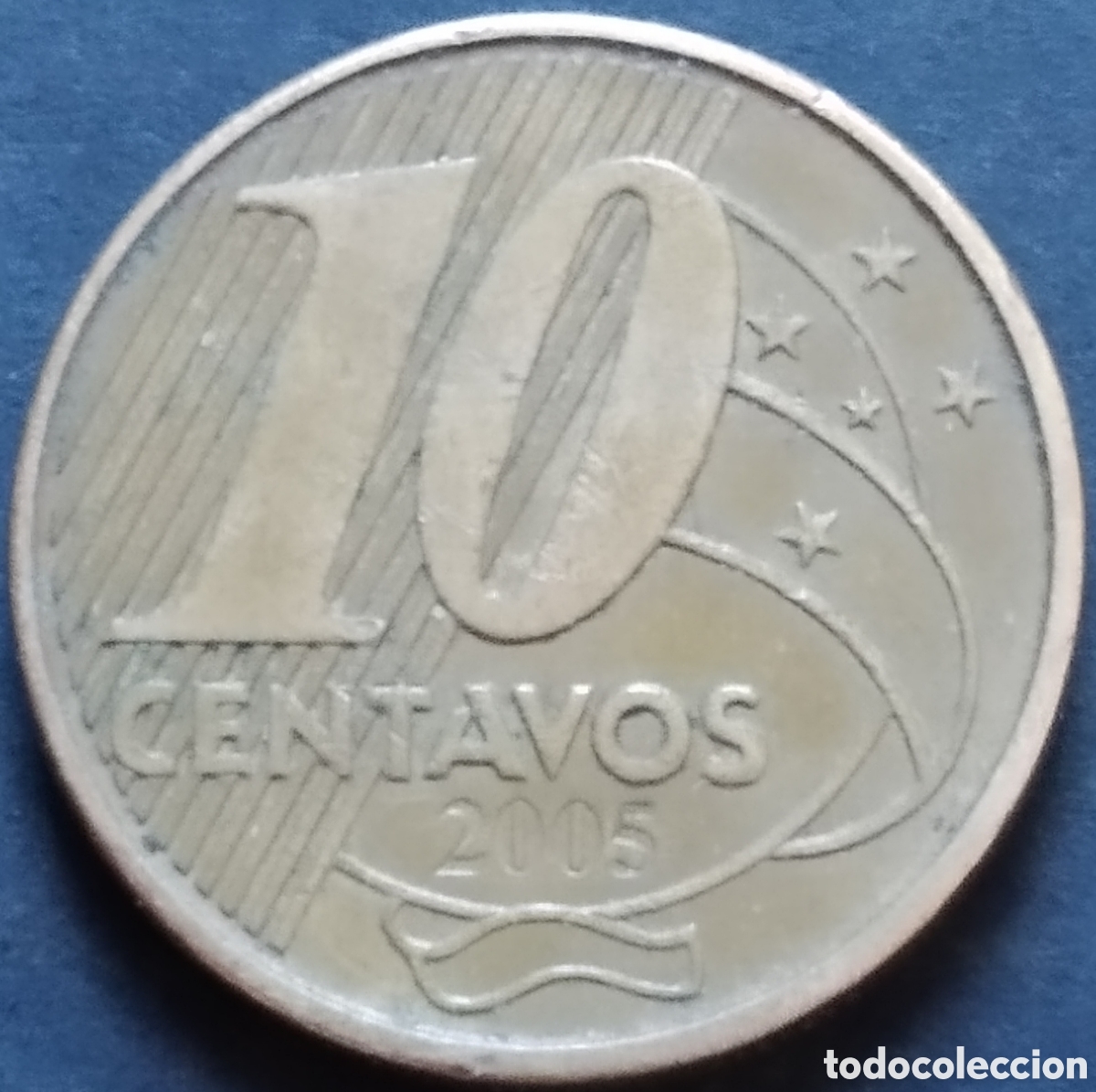 Monedas antiguas de Am&eacute;rica: MONEDA - BRASIL 10 CENTAVOS 2005 - Foto 1