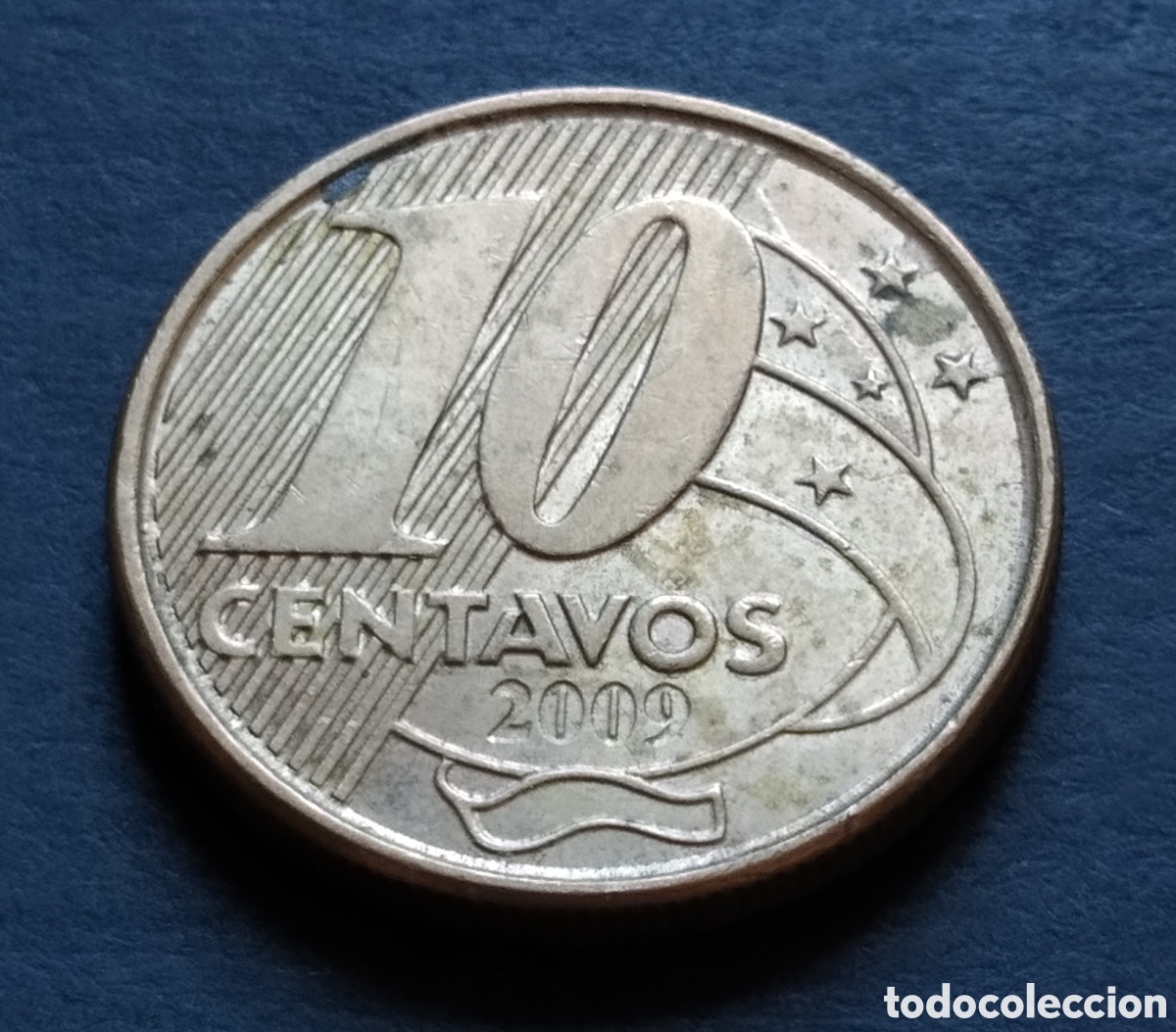Monedas antiguas de Am&eacute;rica: MONEDA - BRASIL 10 CENTAVOS 2009 - Foto 3