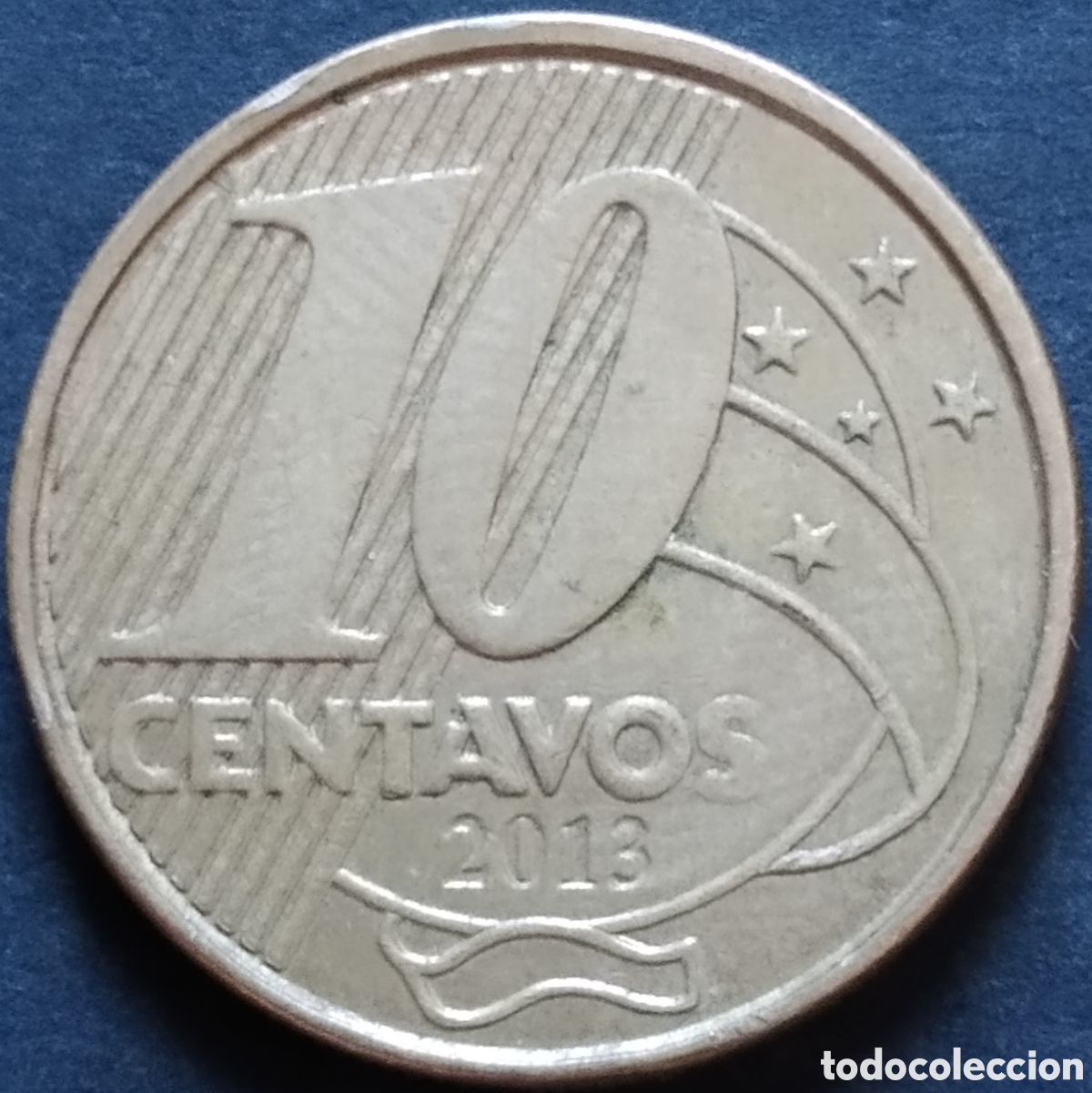 Monedas antiguas de Am&eacute;rica: MONEDA - BRASIL 10 CENTAVOS 2013 - Foto 1
