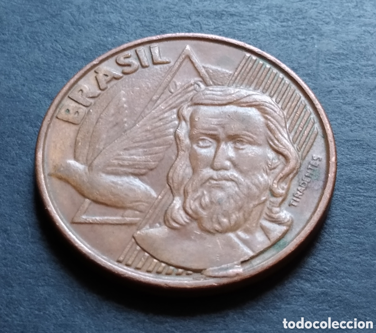 Monedas antiguas de Am&eacute;rica: MONEDA - BRASIL 5 CENTAVOS 2002 - Foto 4