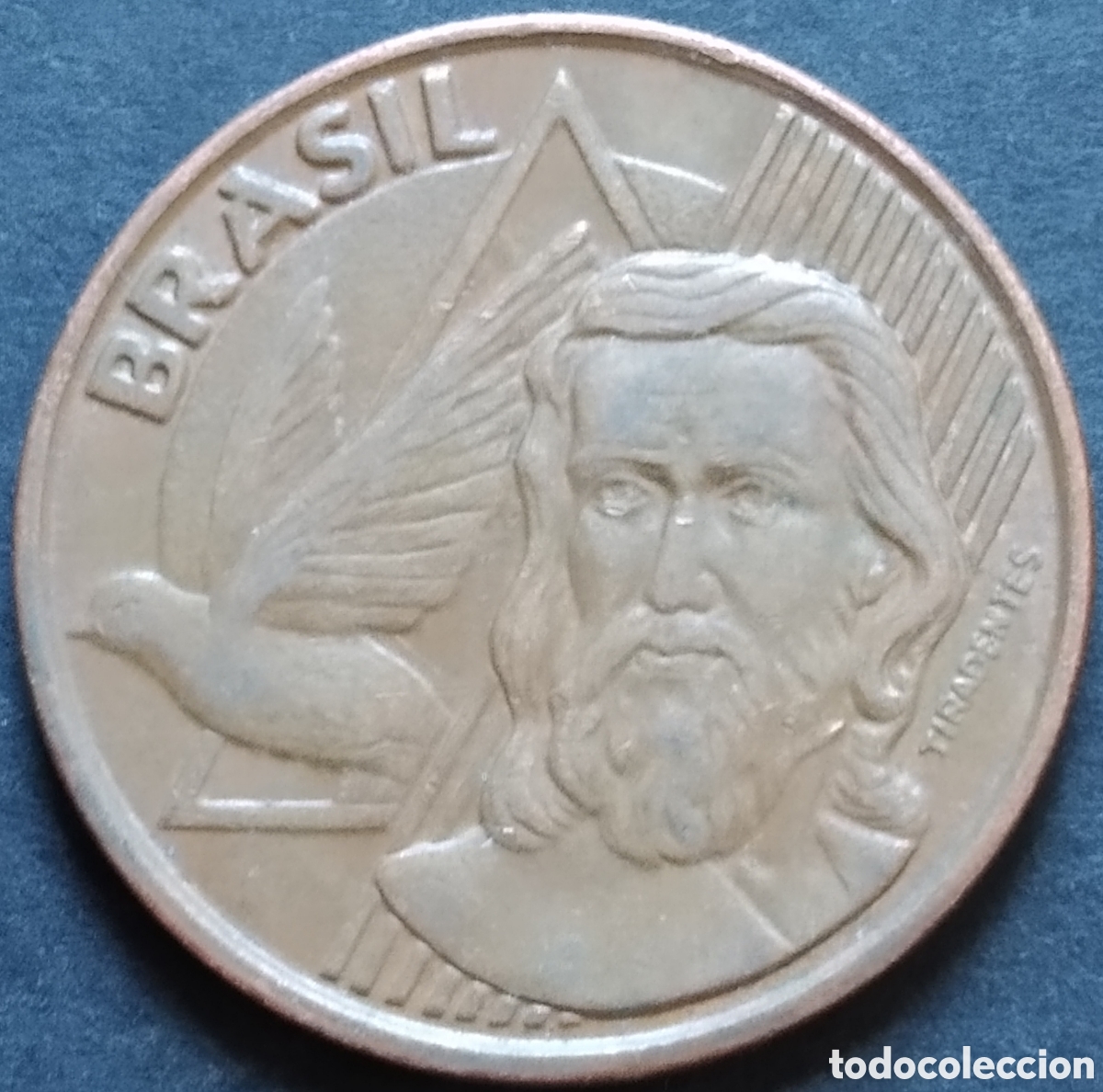 Monedas antiguas de Am&eacute;rica: MONEDA - BRASIL 5 CENTAVOS 2001 - Foto 2