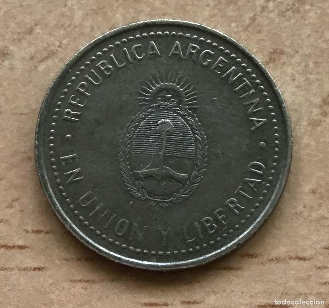 Monedas antiguas de Am&eacute;rica: 10 centavos de Argentina. A&ntilde;o 2008 - Foto 2