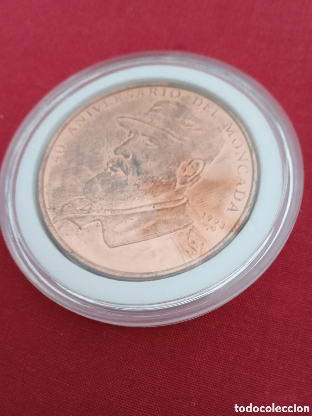 Monedas antiguas de Am&eacute;rica: 1 peso Republica de Cuba - Foto 4