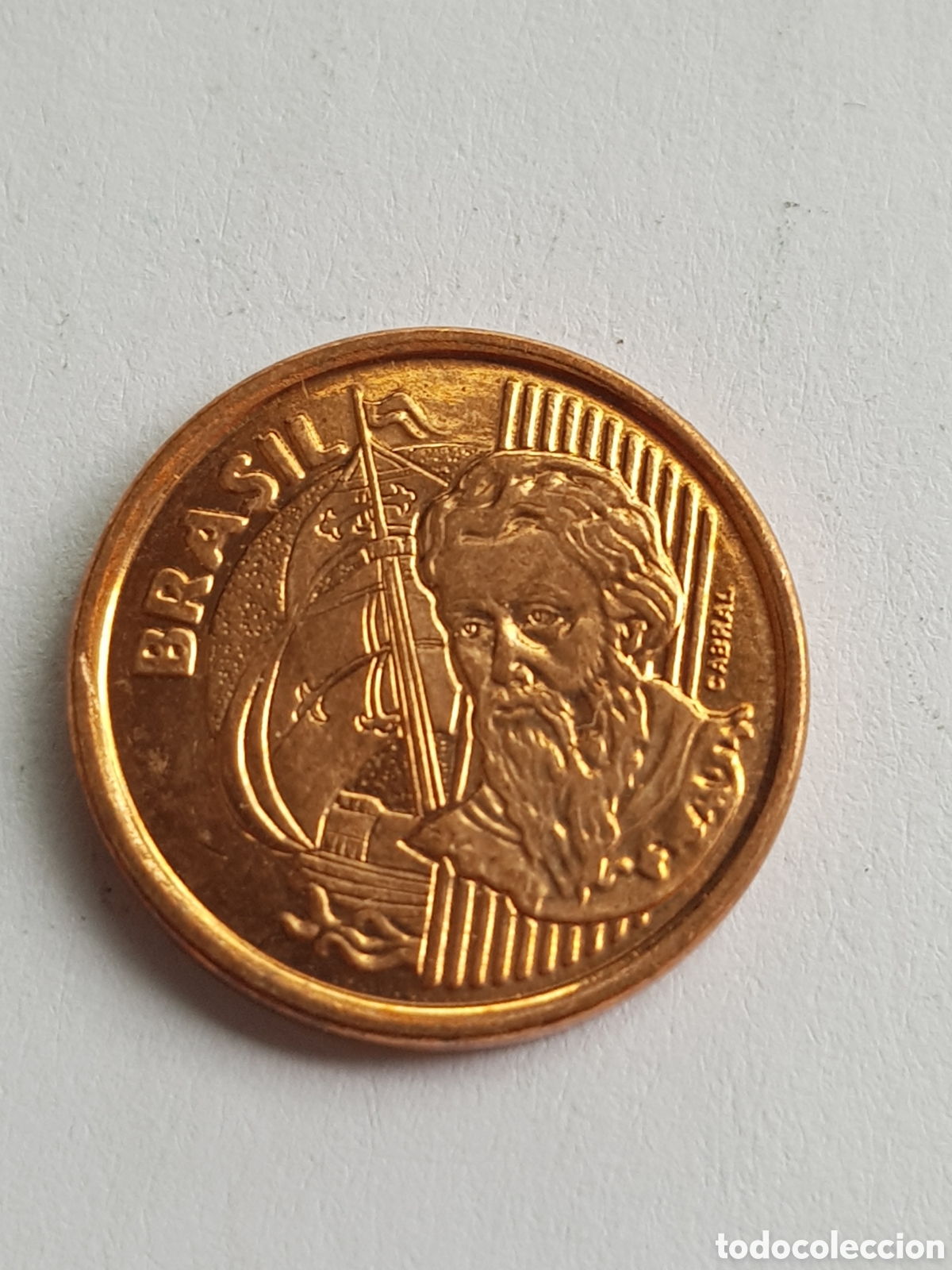Monedas antiguas de Am&eacute;rica: 1 Centavo 2004 Brasil - Foto 3