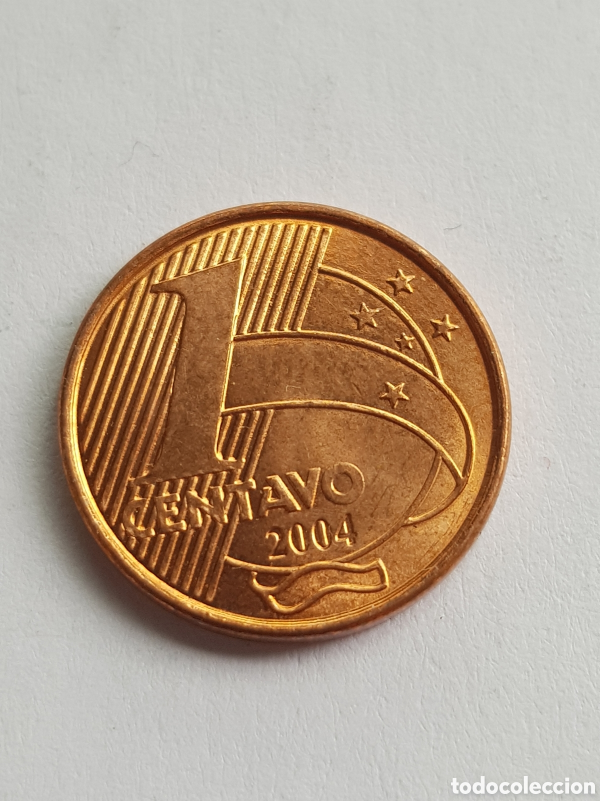 Monedas antiguas de Am&eacute;rica: 1 Centavo 2004 Brasil - Foto 1
