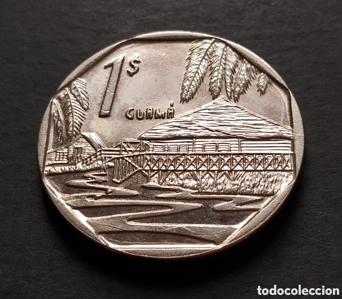 Monedas antiguas de Am&eacute;rica: MONEDA - CUBA 1 PESO 2012 - Foto 3